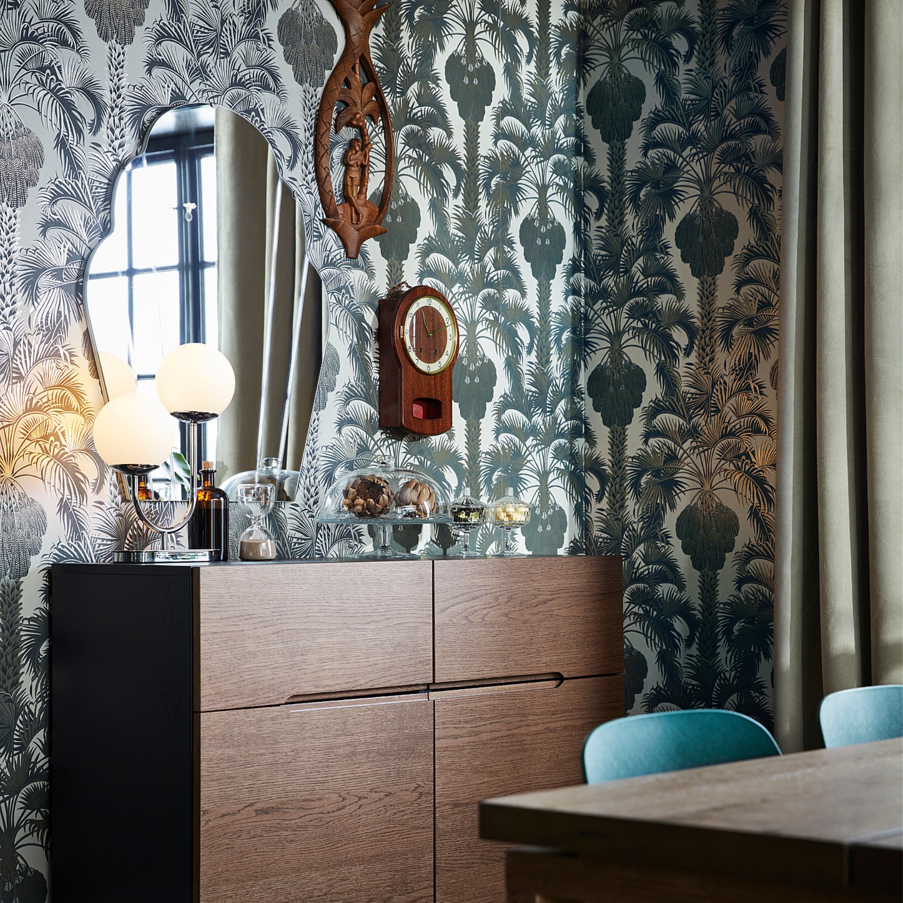 KLACKENÄS, μπουφές, 120x97 cm, 905.067.50