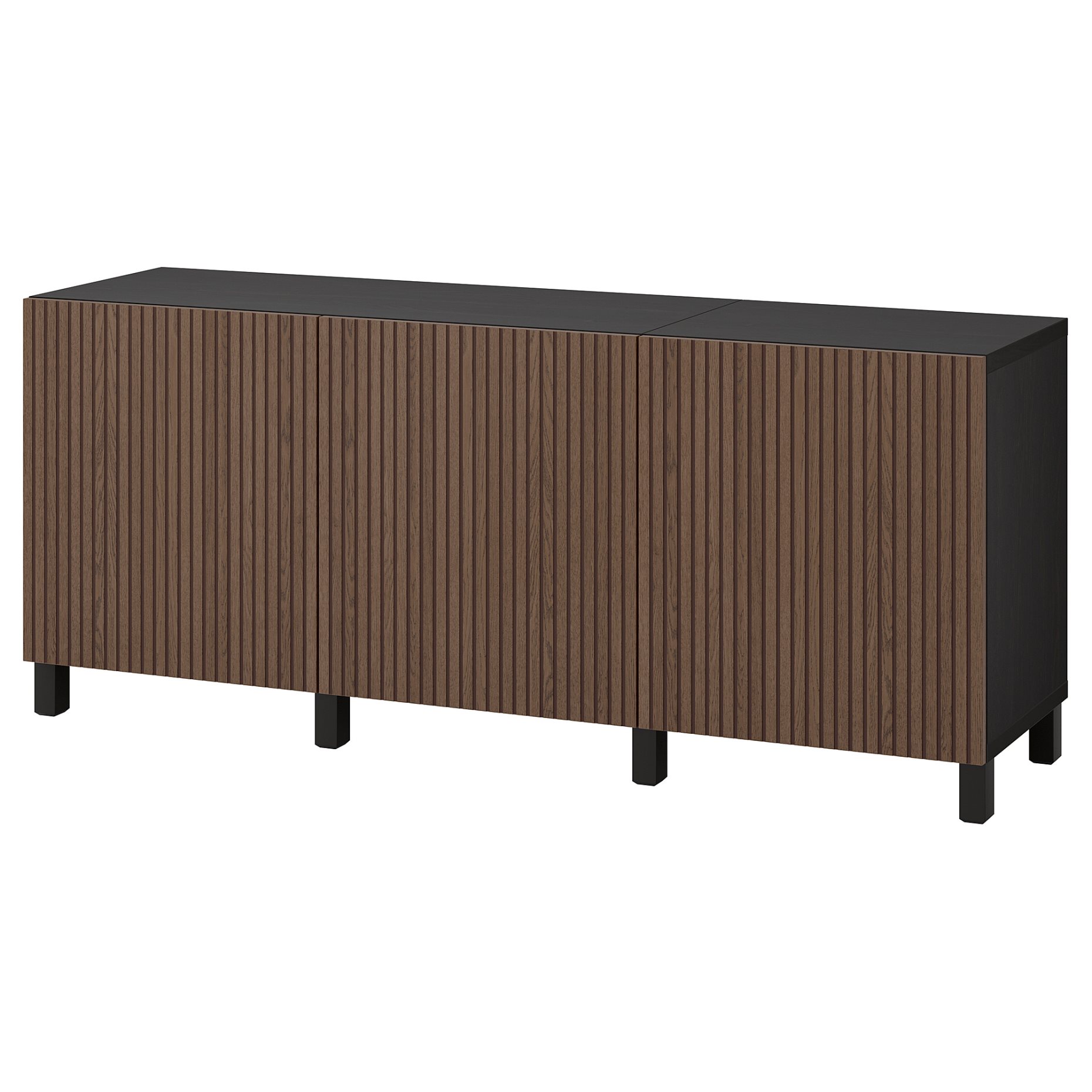 BESTÅ, storage combination with doors, 180x42x74 cm, 994.217.37
