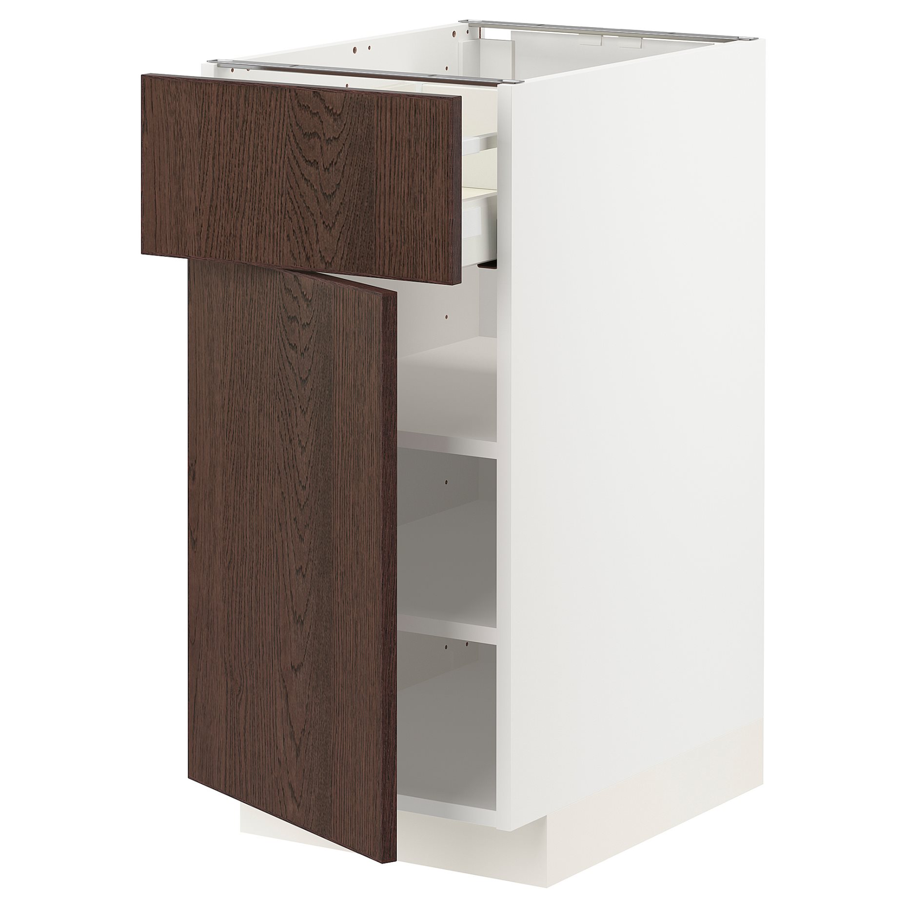 METOD, base cabinet with drawer/door, 40x60 cm, 994.567.84
