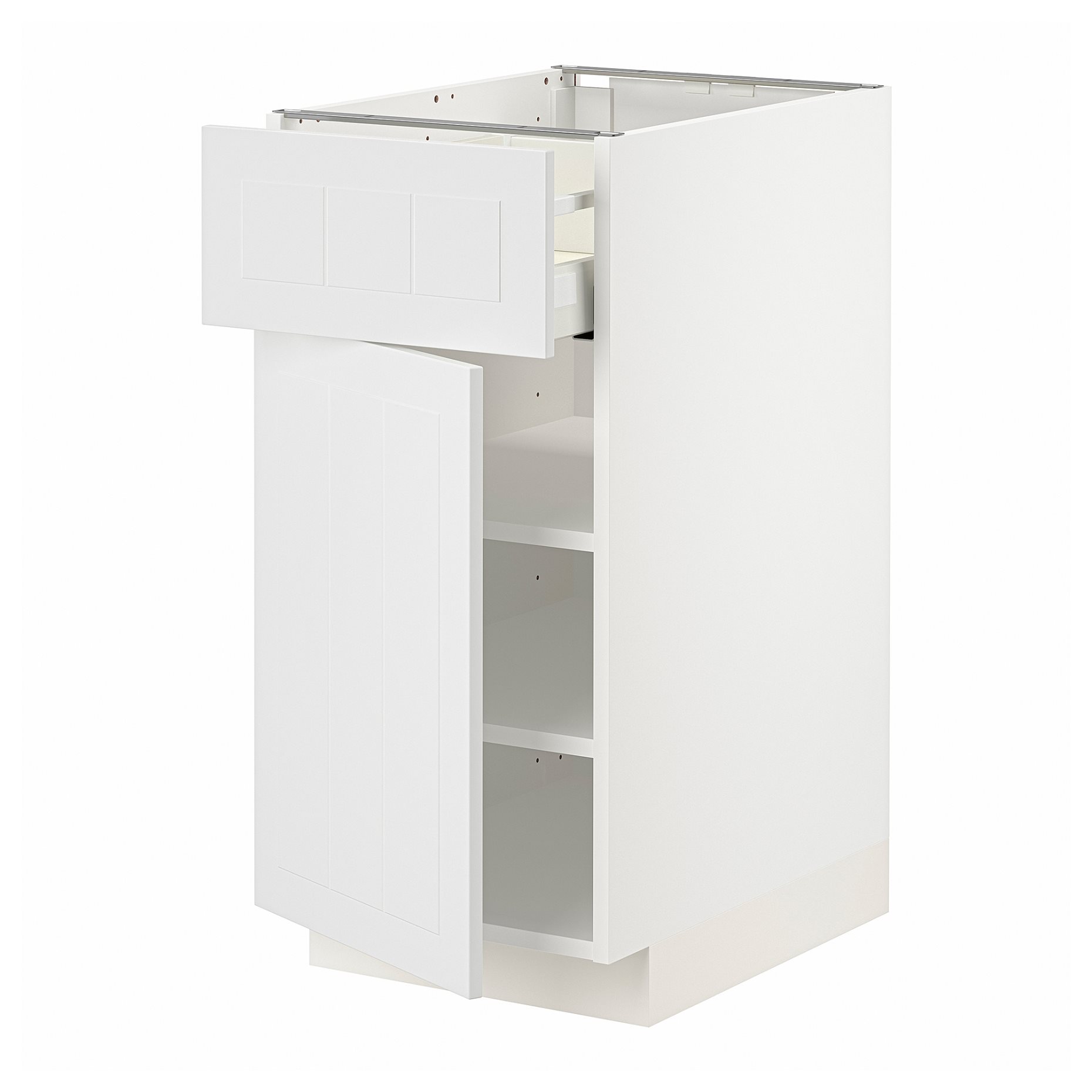 METOD, base cabinet with drawer/door, 40x60 cm, 994.603.52