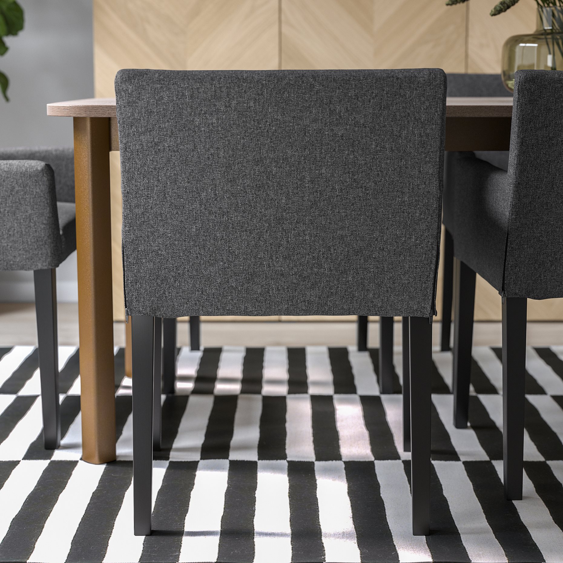 MÅRENÄS, chair with armrests, 995.143.88