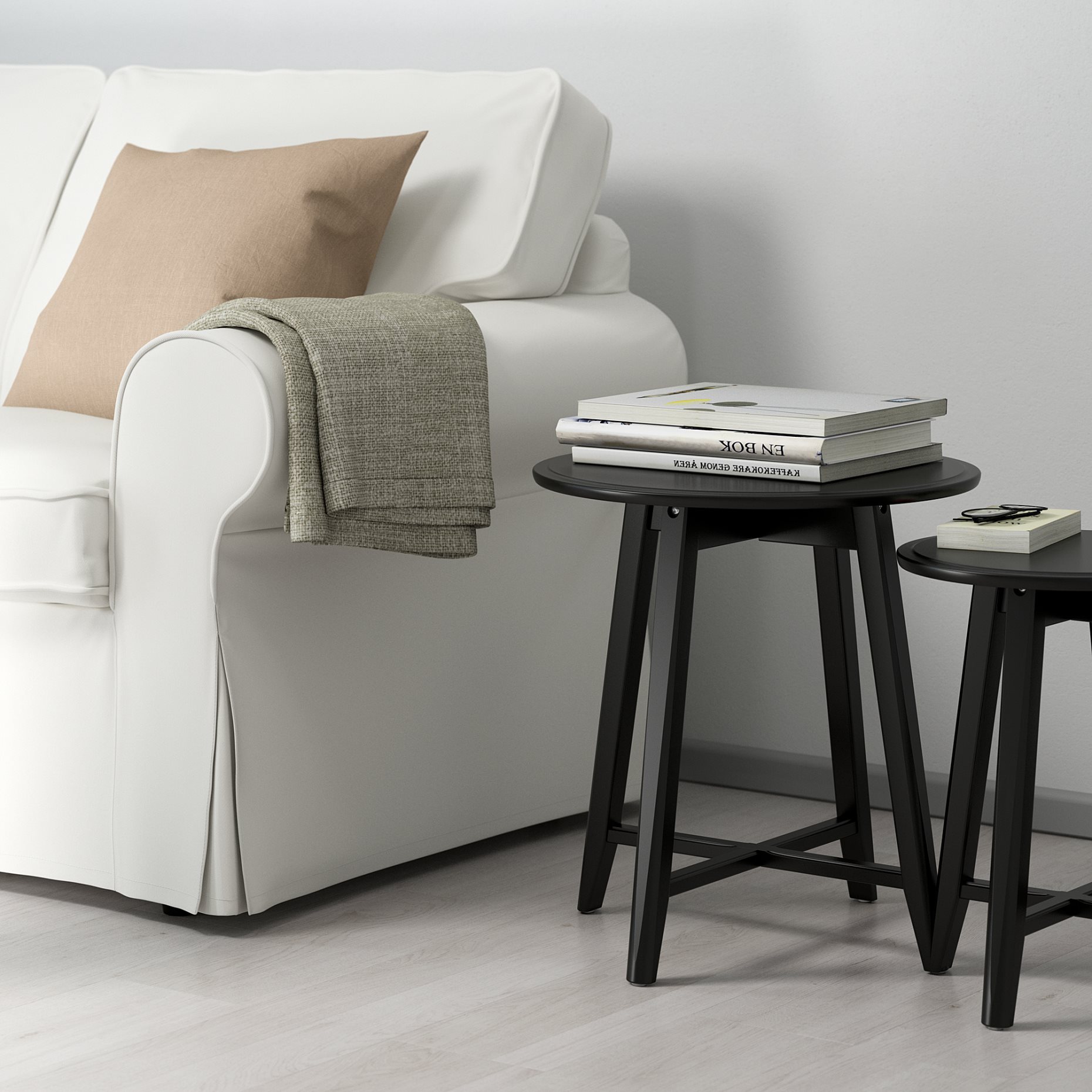 KRAGSTA, nest of tables, set of 2, 002.998.25