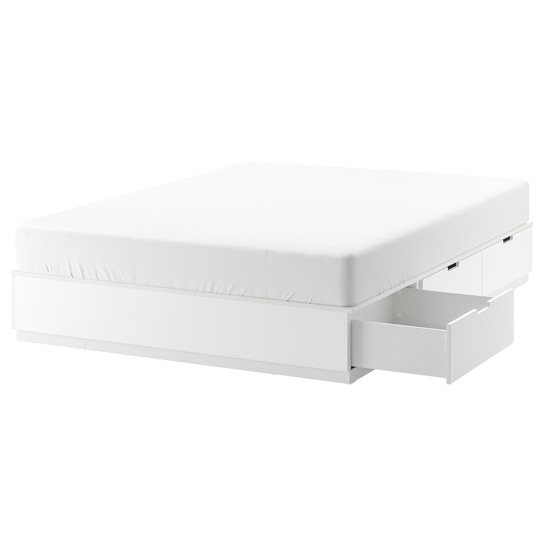 NORDLI, bed with storage, 160x200 cm, 003.498.49