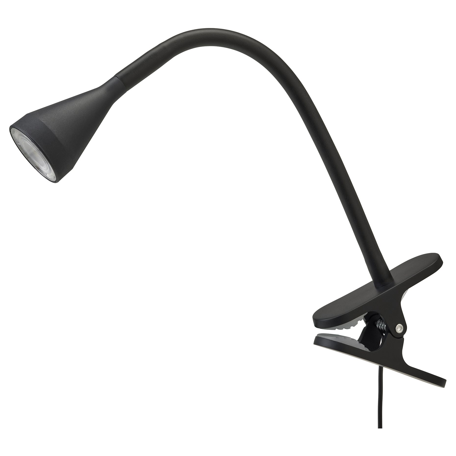 NÄVLINGE, σποτ με κλιπ και ενσωματωμένο φωτισμό LED, 004.498.77