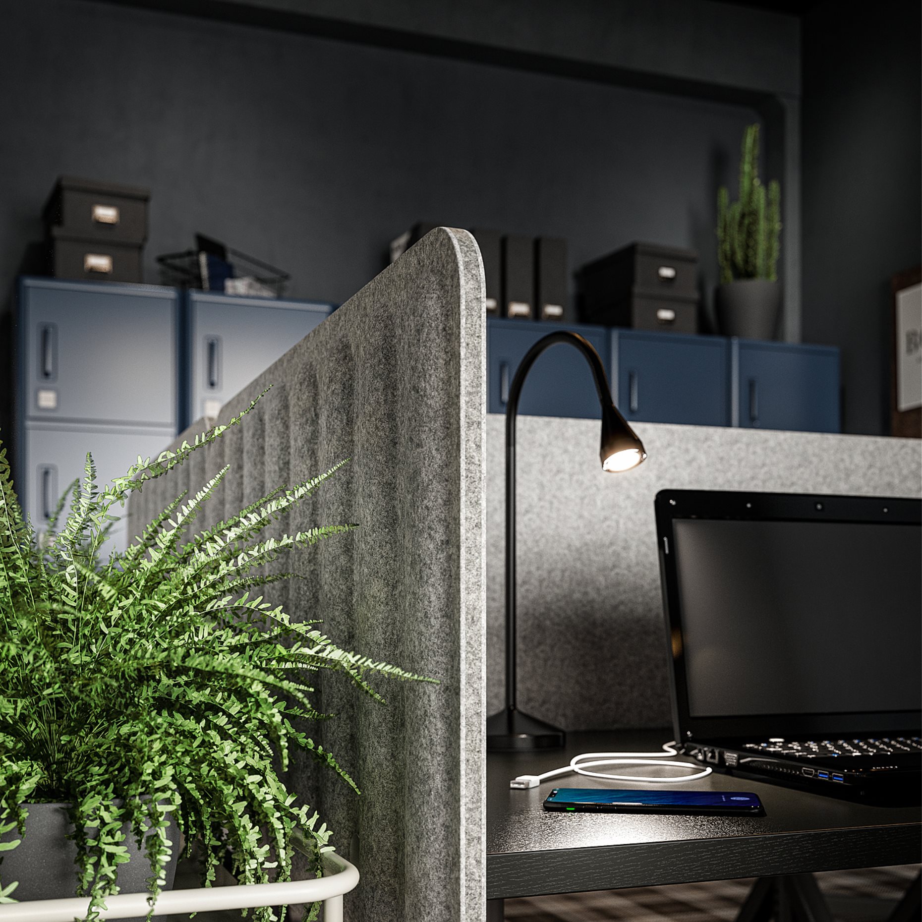 EILIF, screen for desk, 004.669.37