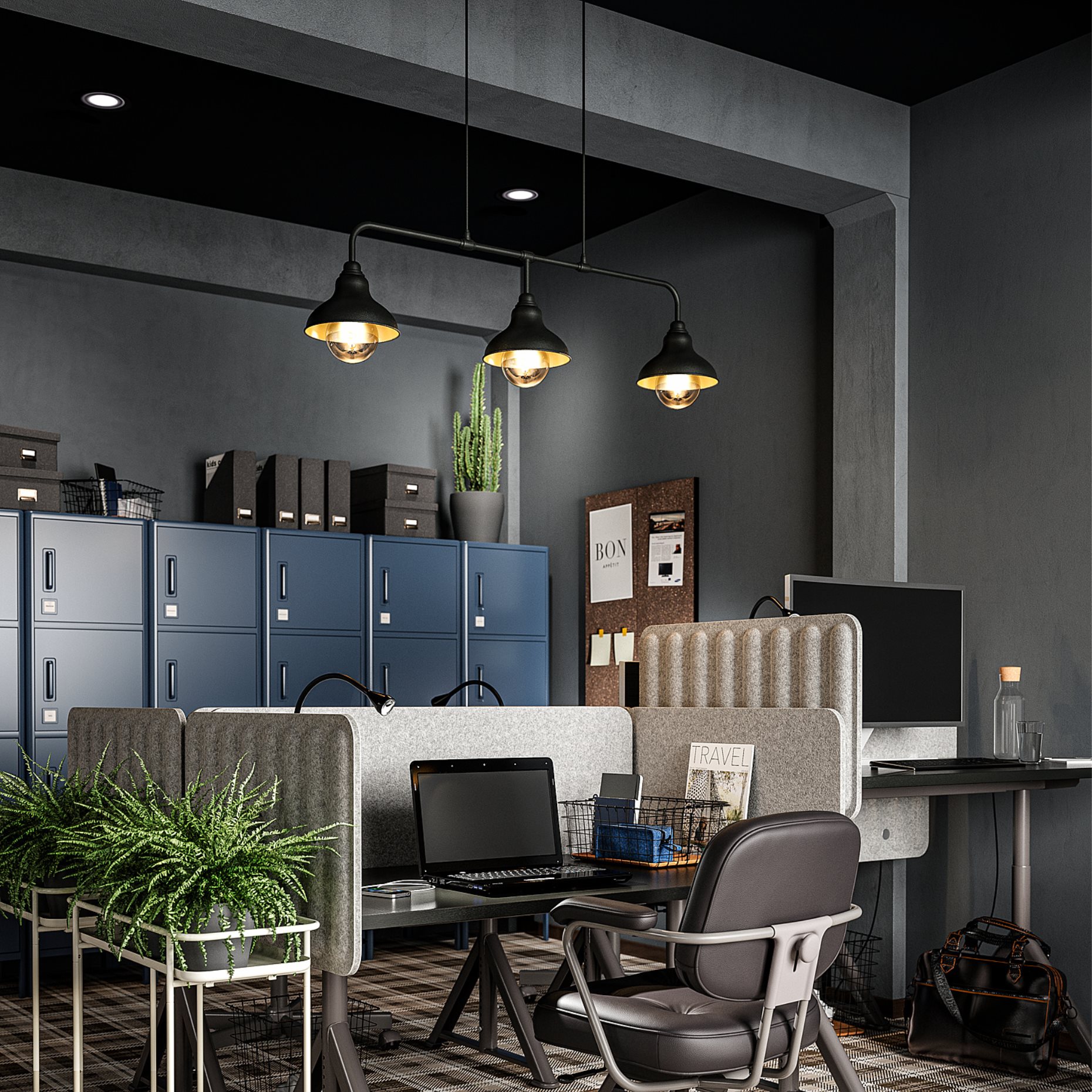 EILIF, screen for desk, 004.669.37