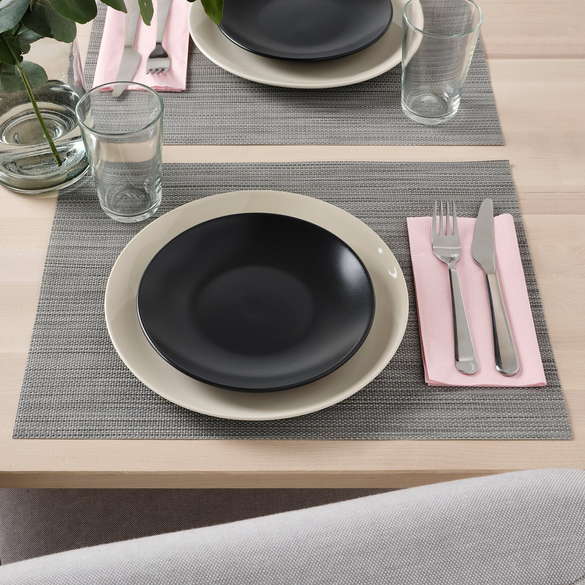 FÄRGKLAR, side plate/matt, 20 cm, 004.794.21