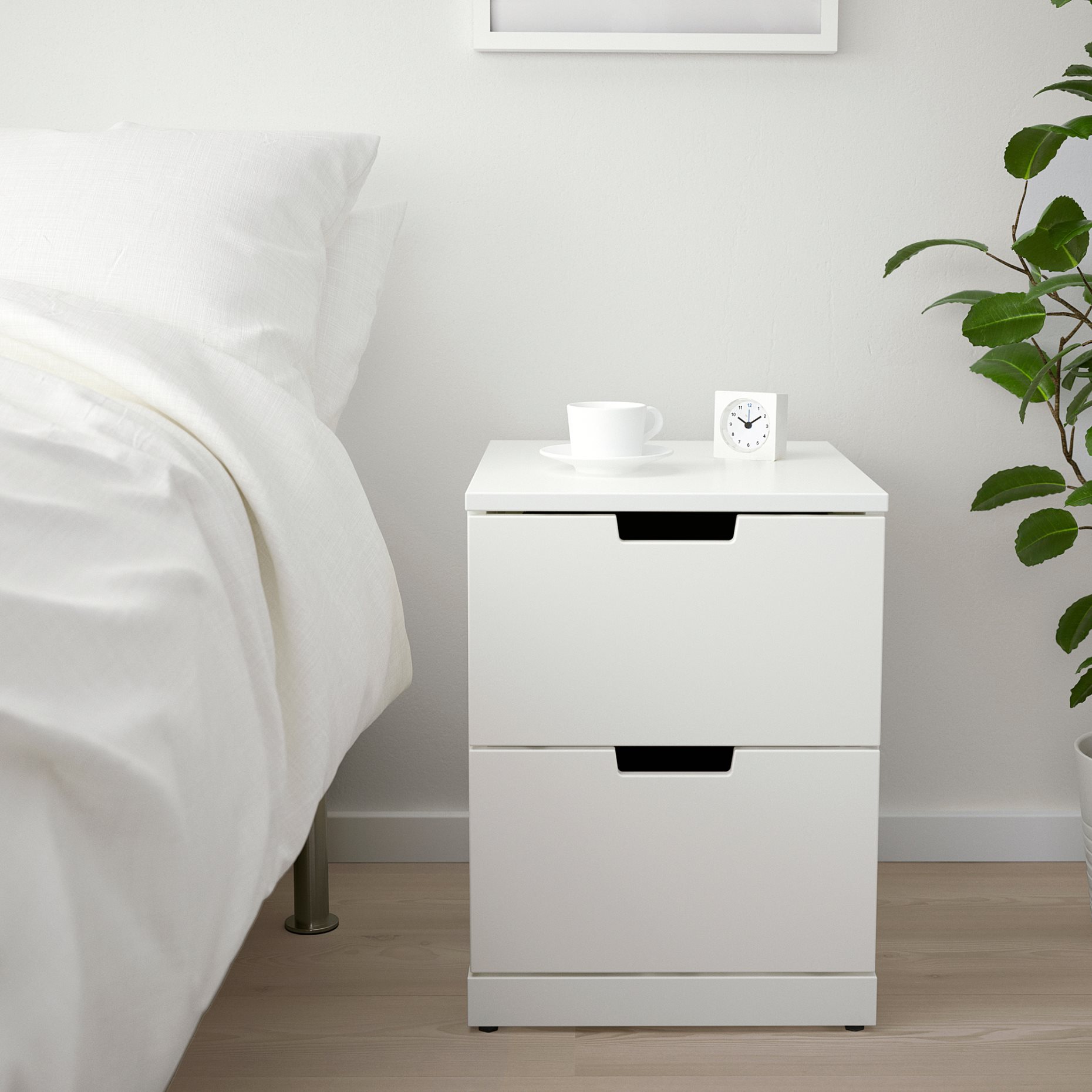 NORDLI, chest of 2 drawers, 40x54 cm, 092.398.27