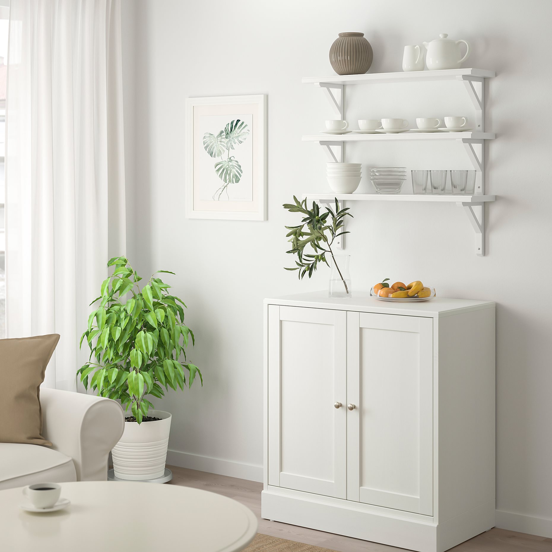 TRANHULT/SANDSHULT, wall shelf combination, 093.363.38