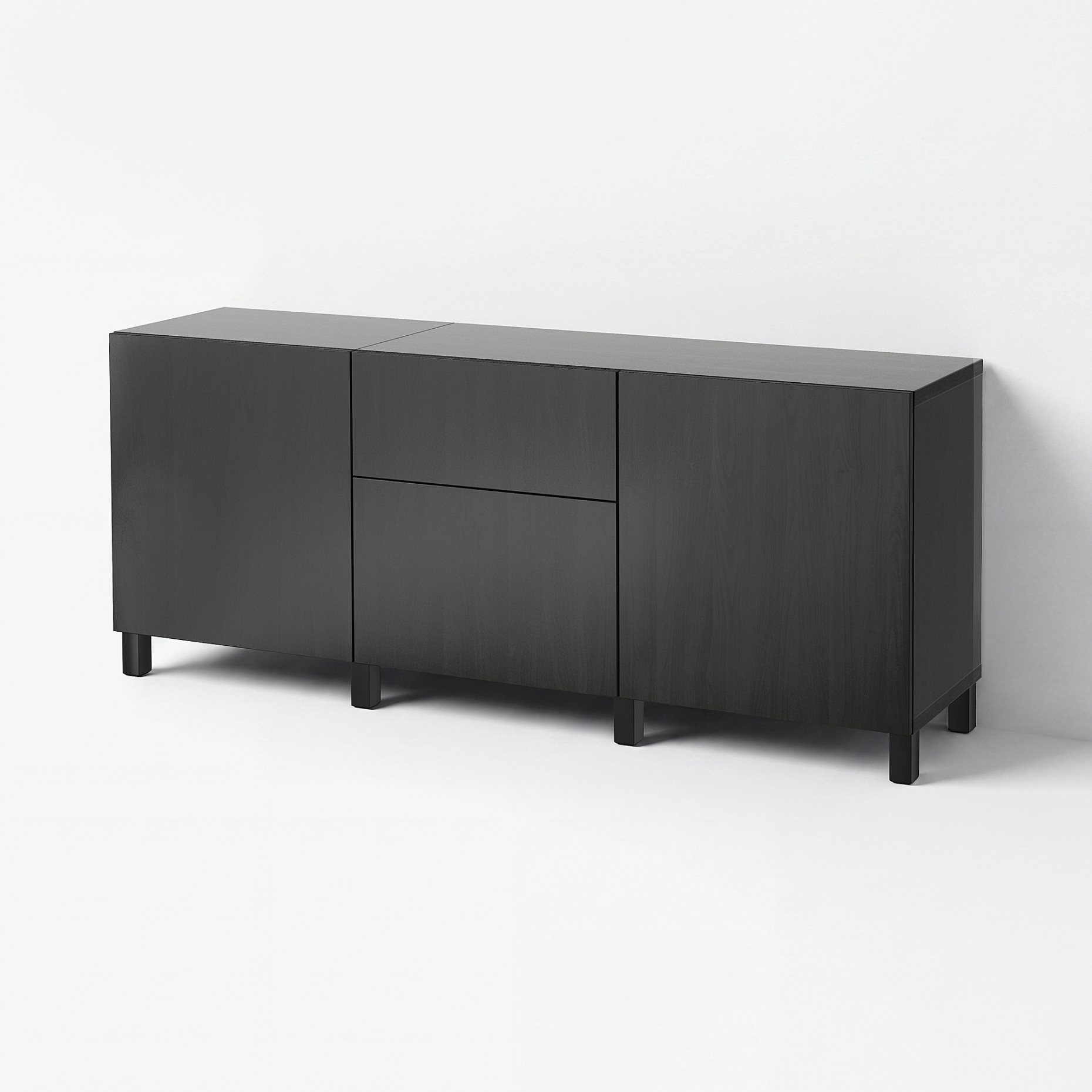 BESTÅ, storage combination with drawers push open, 180x42x74 cm, 094.126.81