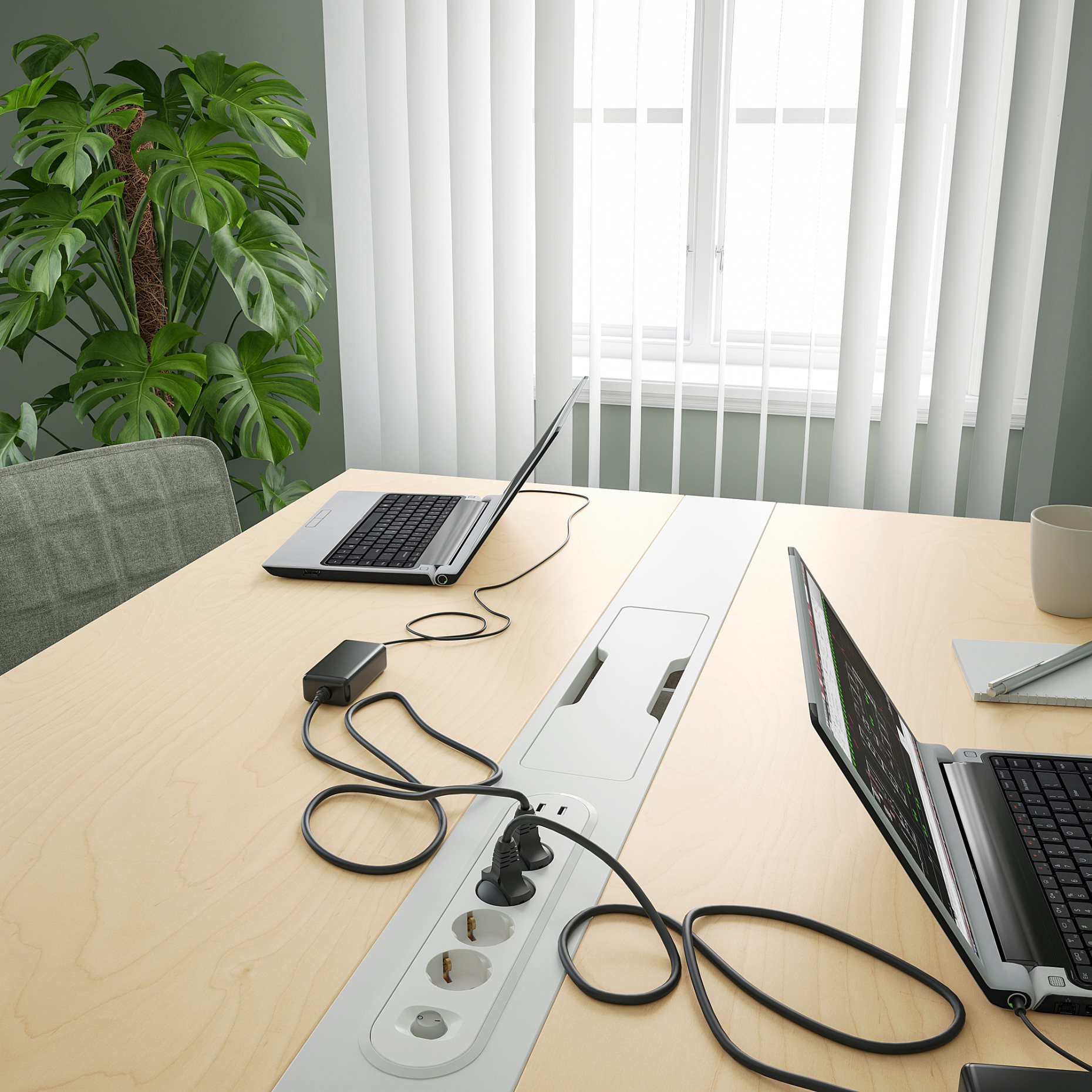 MITTZON, conference table, 140x108x75 cm, 095.333.86