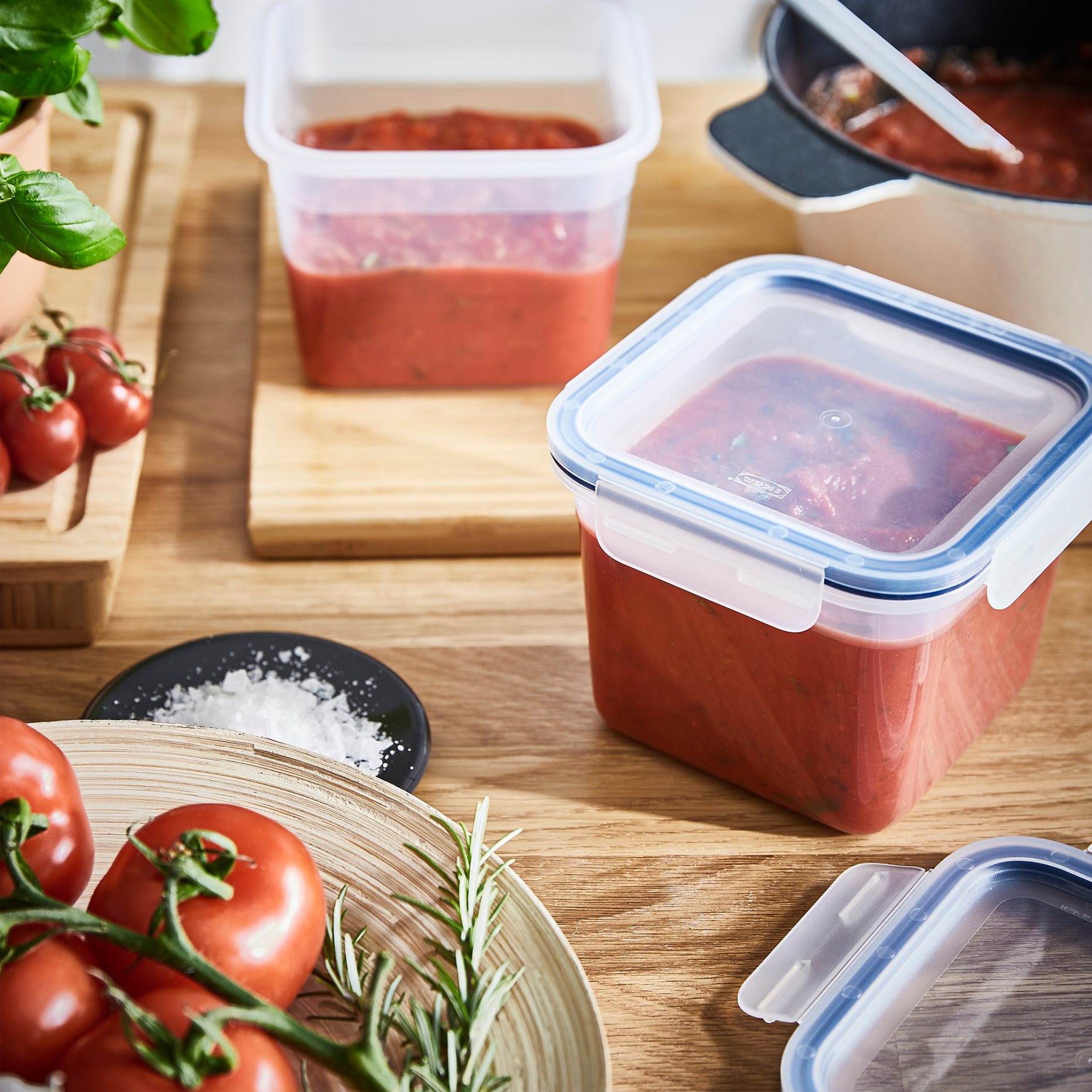 IKEA 365+, lid, square/plastic, 103.617.89