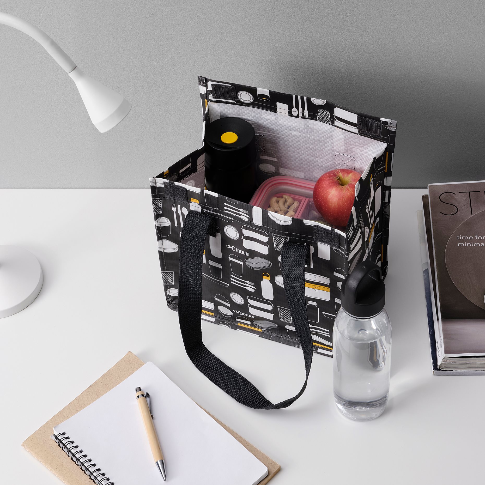 FLADDRIG, lunch bag, 25x16x27 cm, 104.972.12
