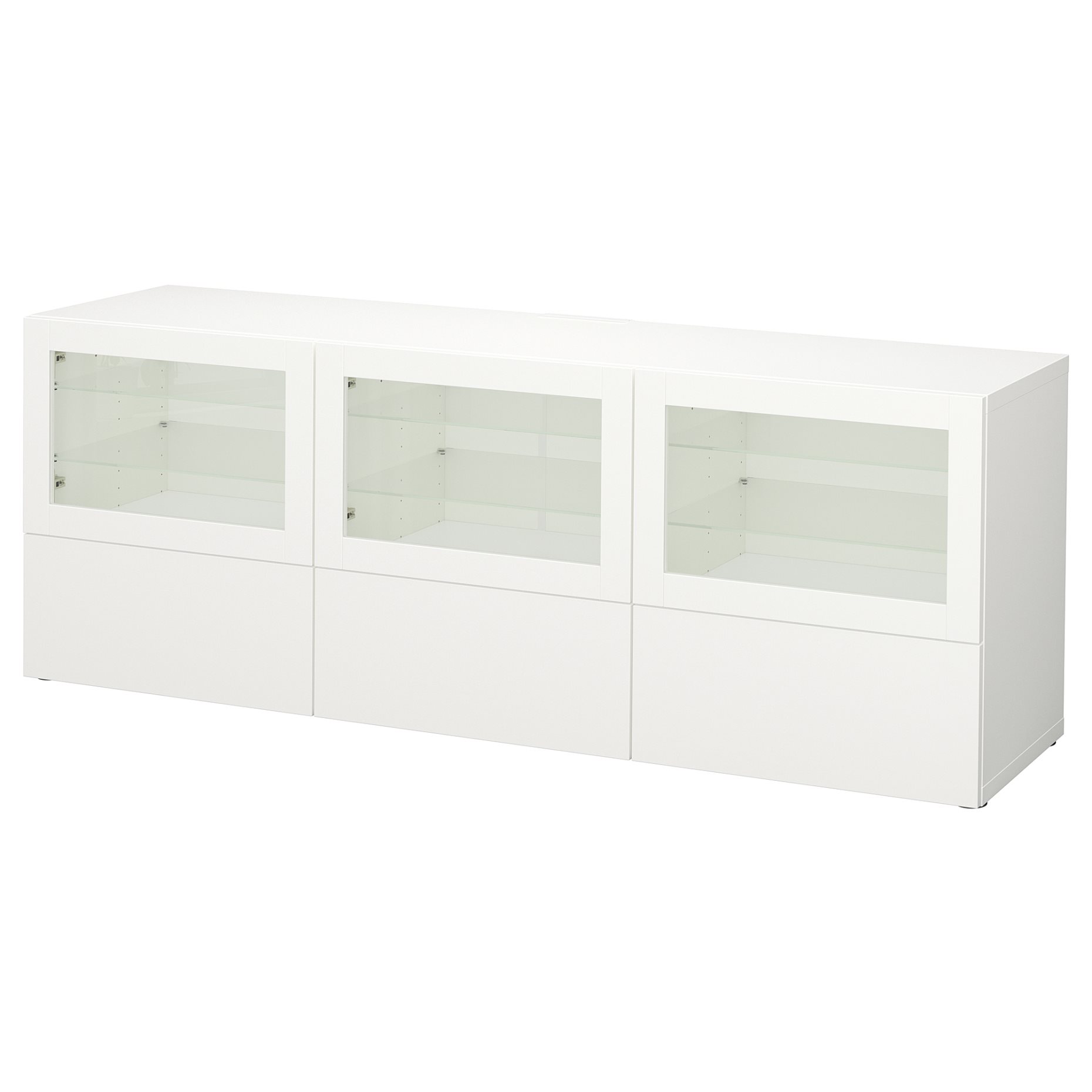 BESTÅ, TV bench with doors and drawers, 180x40x64 cm, 191.943.00