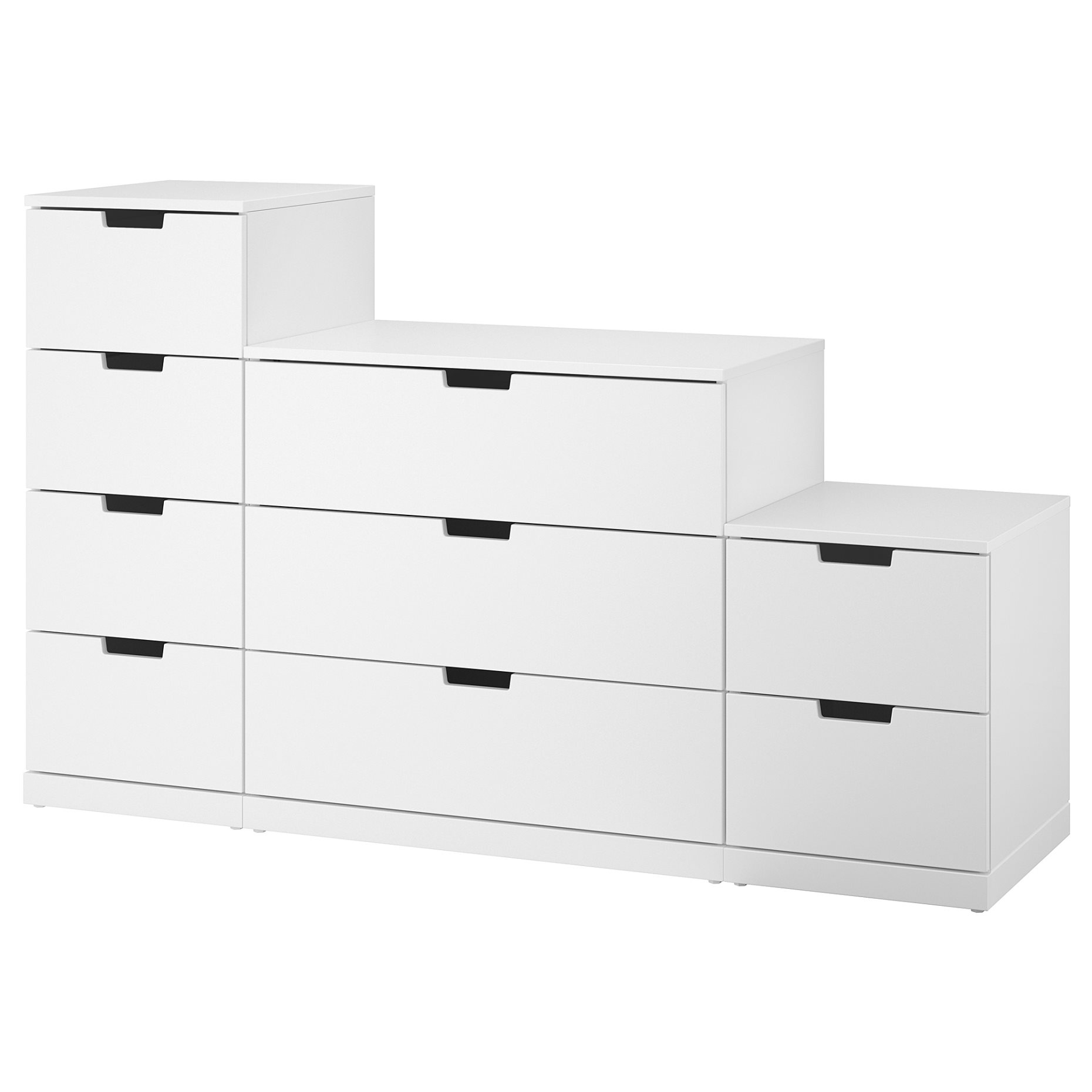 NORDLI, συρταριέρα με 9 συρτάρια, 160X99 cm, 192.480.15