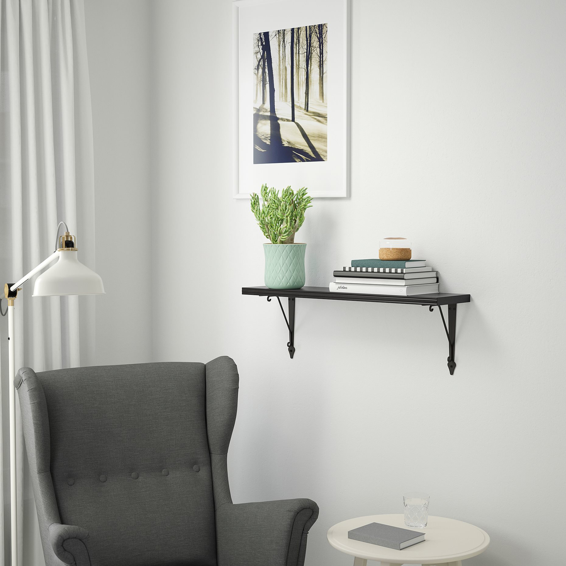 BERGSHULT/KROKSHULT, wall shelf, 193.260.65