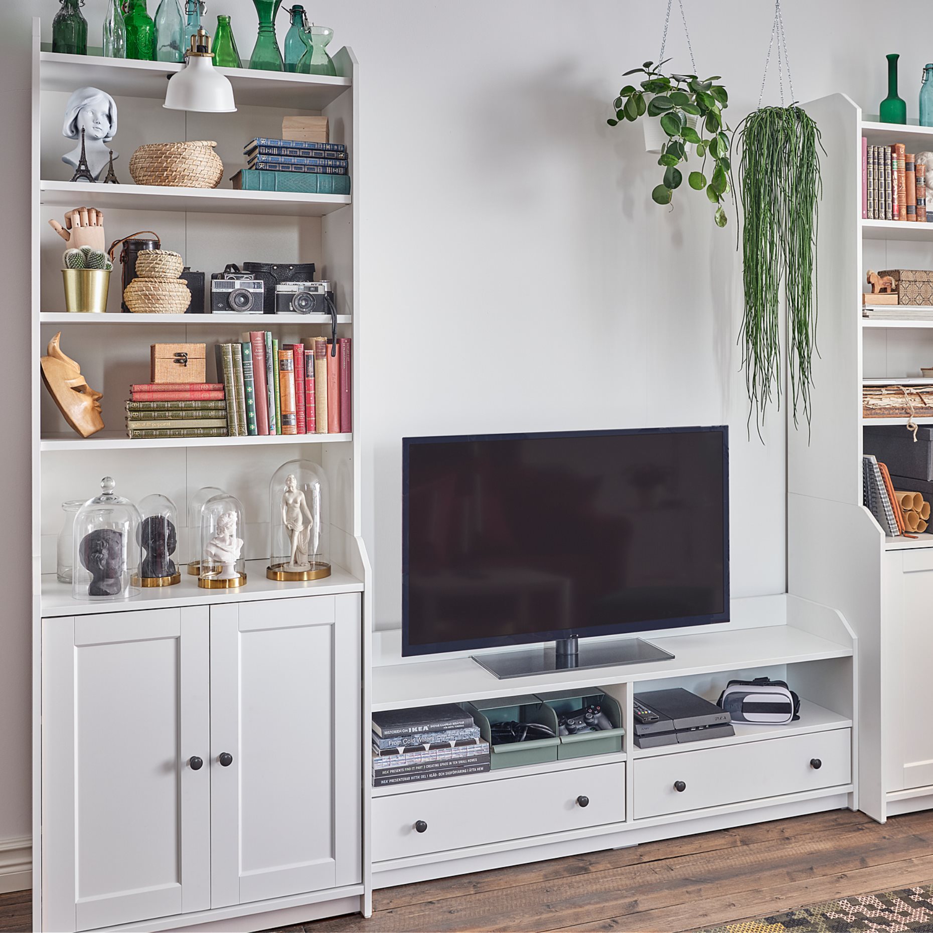 HAUGA, TV/storage combination, 193.879.02