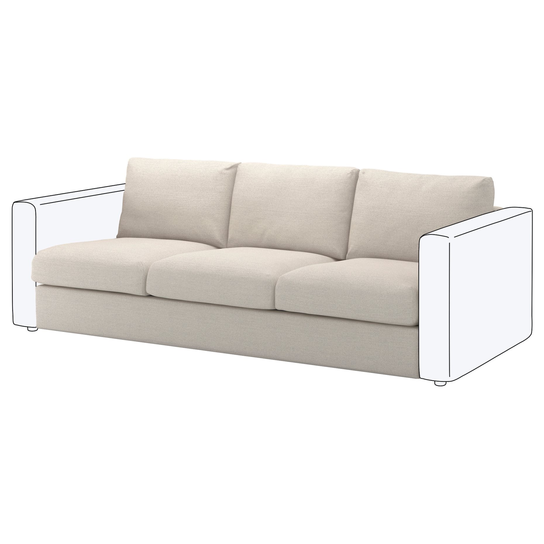VIMLE, 3-seat section, 193.924.56