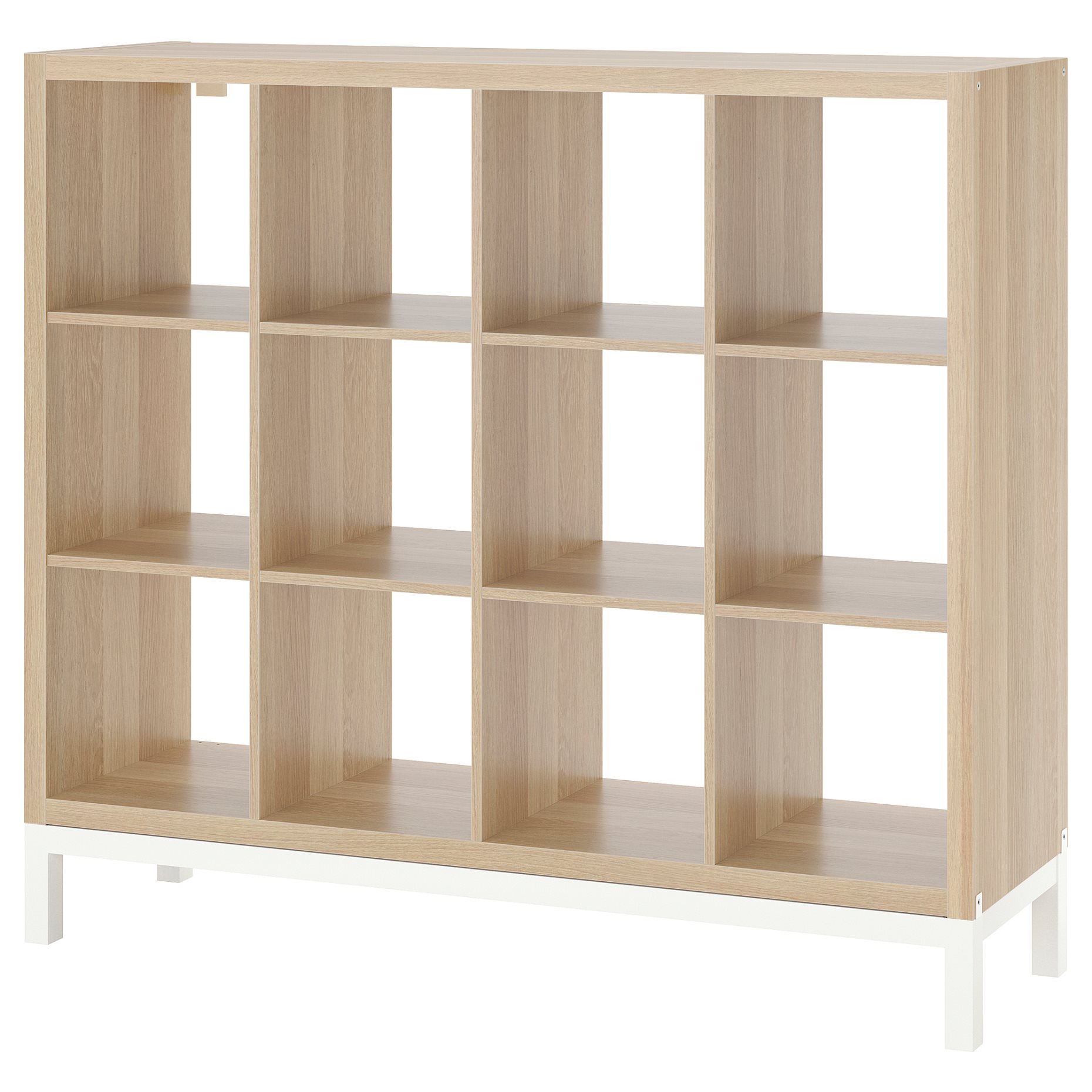 KALLAX, shelving unit with underframe, 147x129 cm, 194.427.10