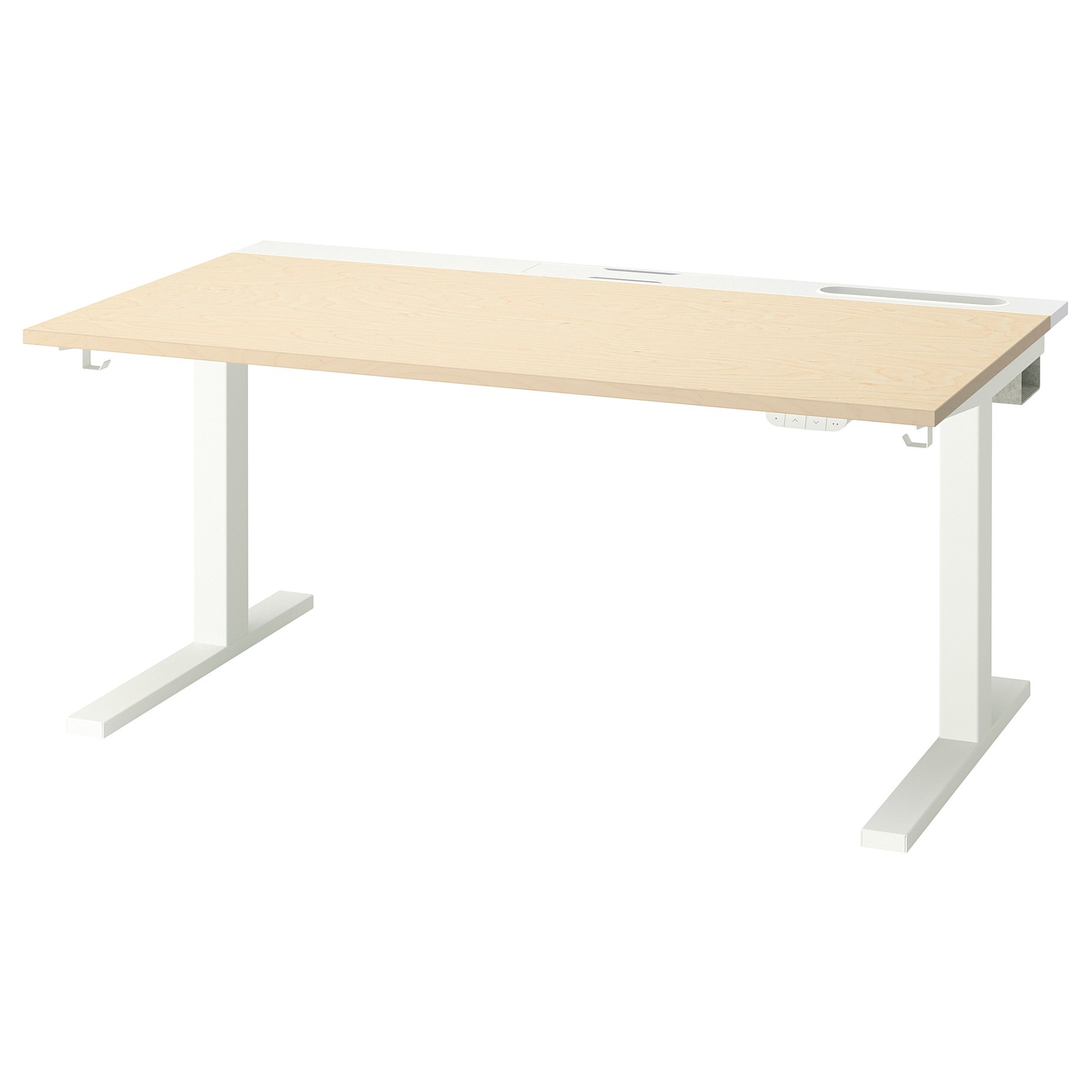 MITTZON, desk sit/stand/electric, 140x80 cm, 195.286.19