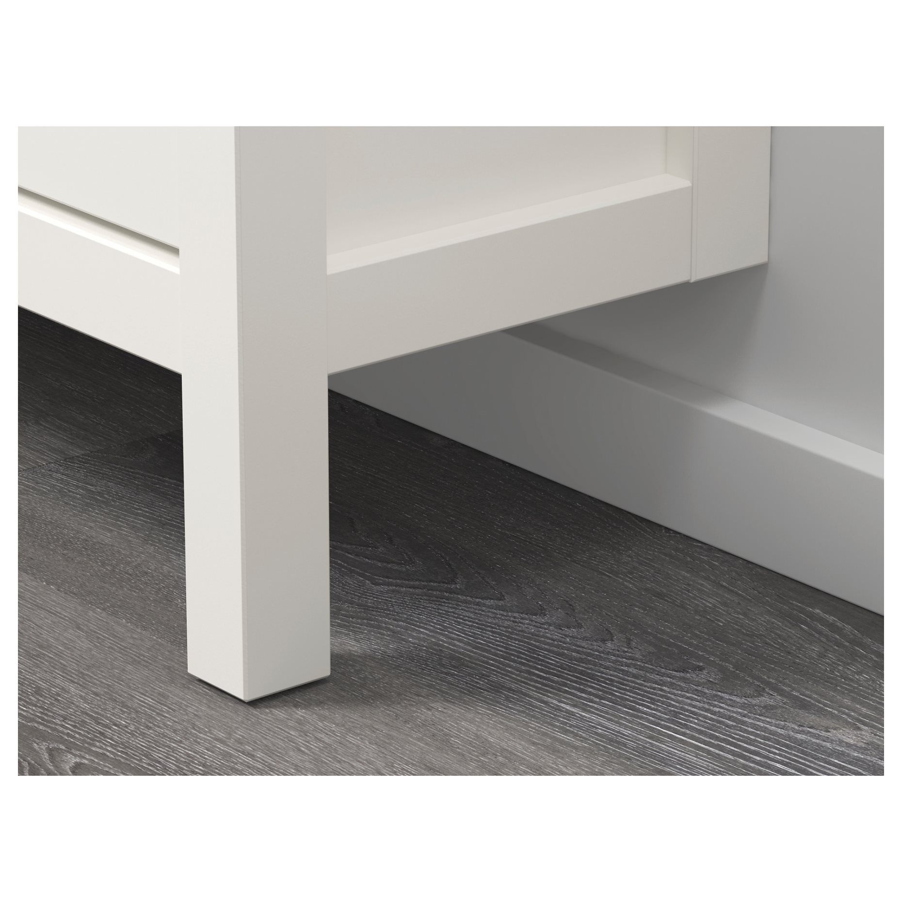 HEMNES, παπουτσοθήκη με 2 τμήματα, 89x30x127 cm, 201.695.59