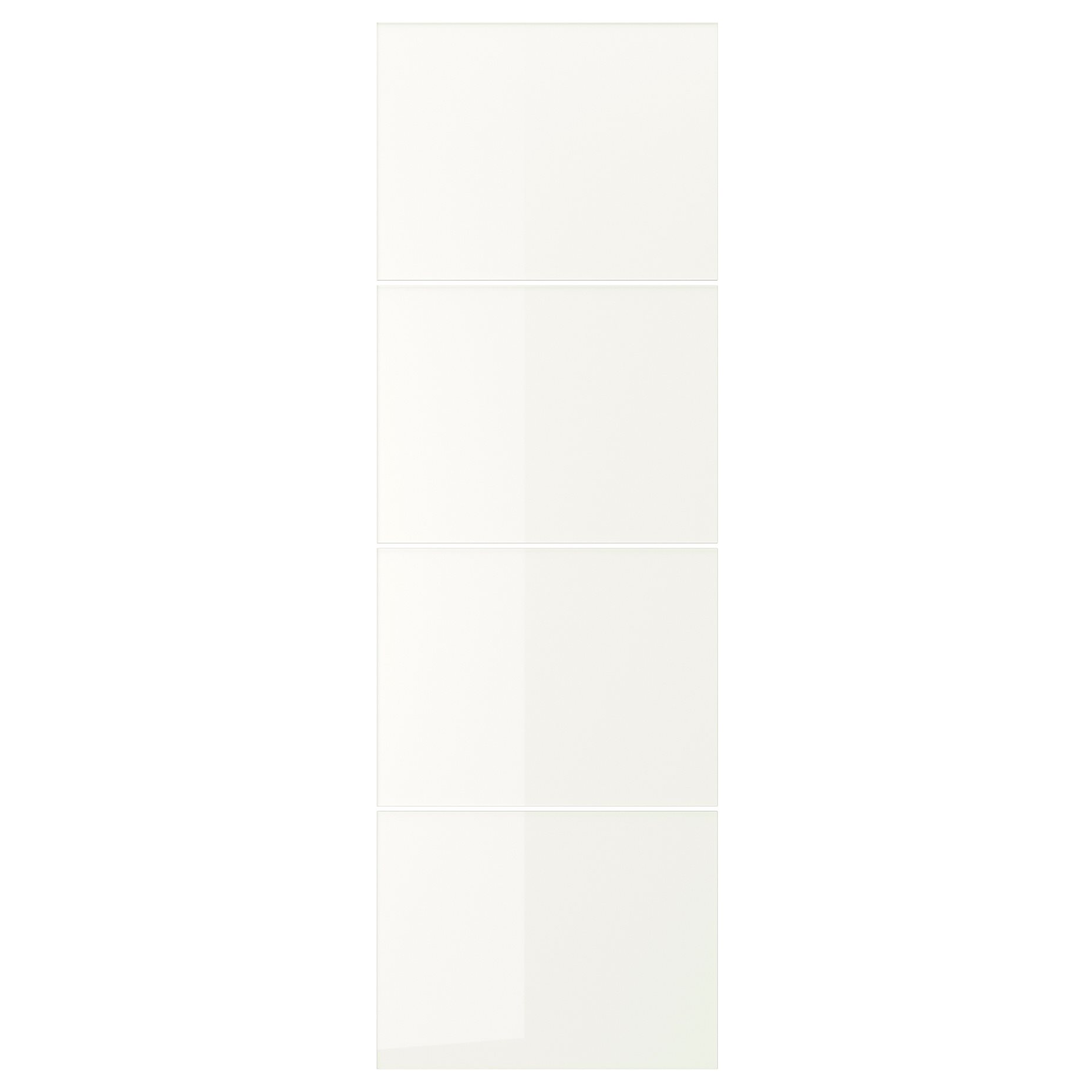 FÄRVIK, 4 panels for sliding door frame, 75x236 cm, 202.503.33