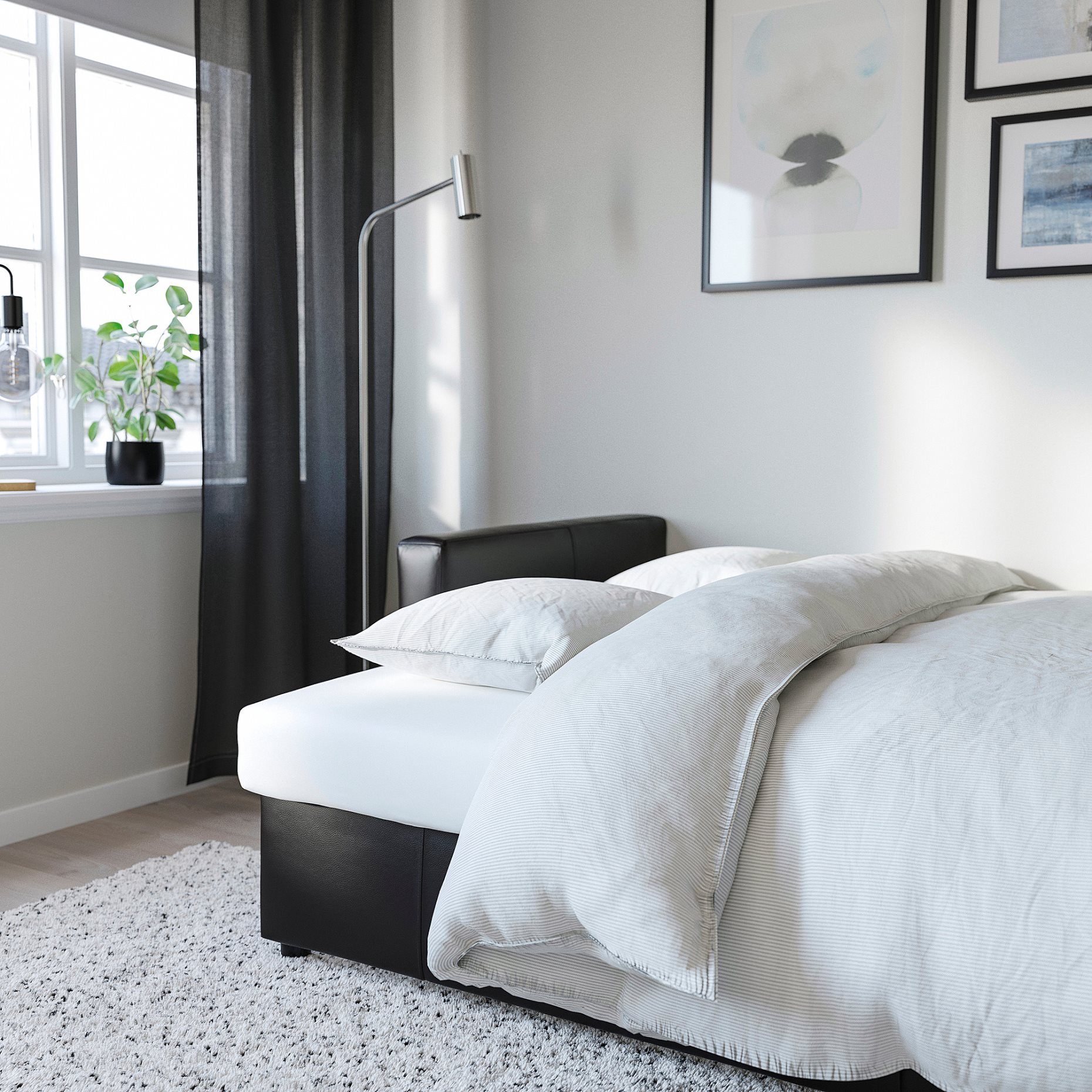 FRIHETEN, three-seat sofa-bed, 203.411.35