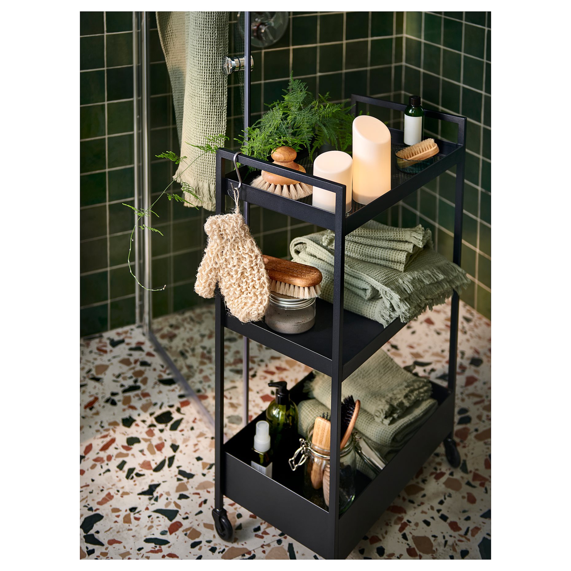 NISSAFORS, trolley, 50.5x30x83 cm, 203.997.77