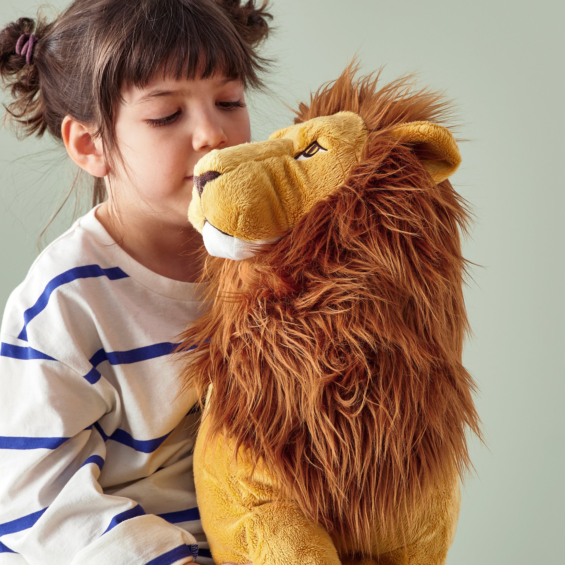 DJUNGELSKOG, soft toy, lion, 204.028.07