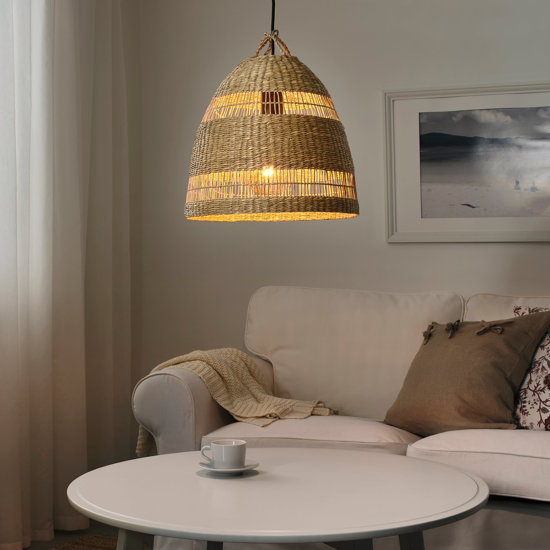 TORARED, pendant lamp shade/handmade, 36 cm, 204.303.82