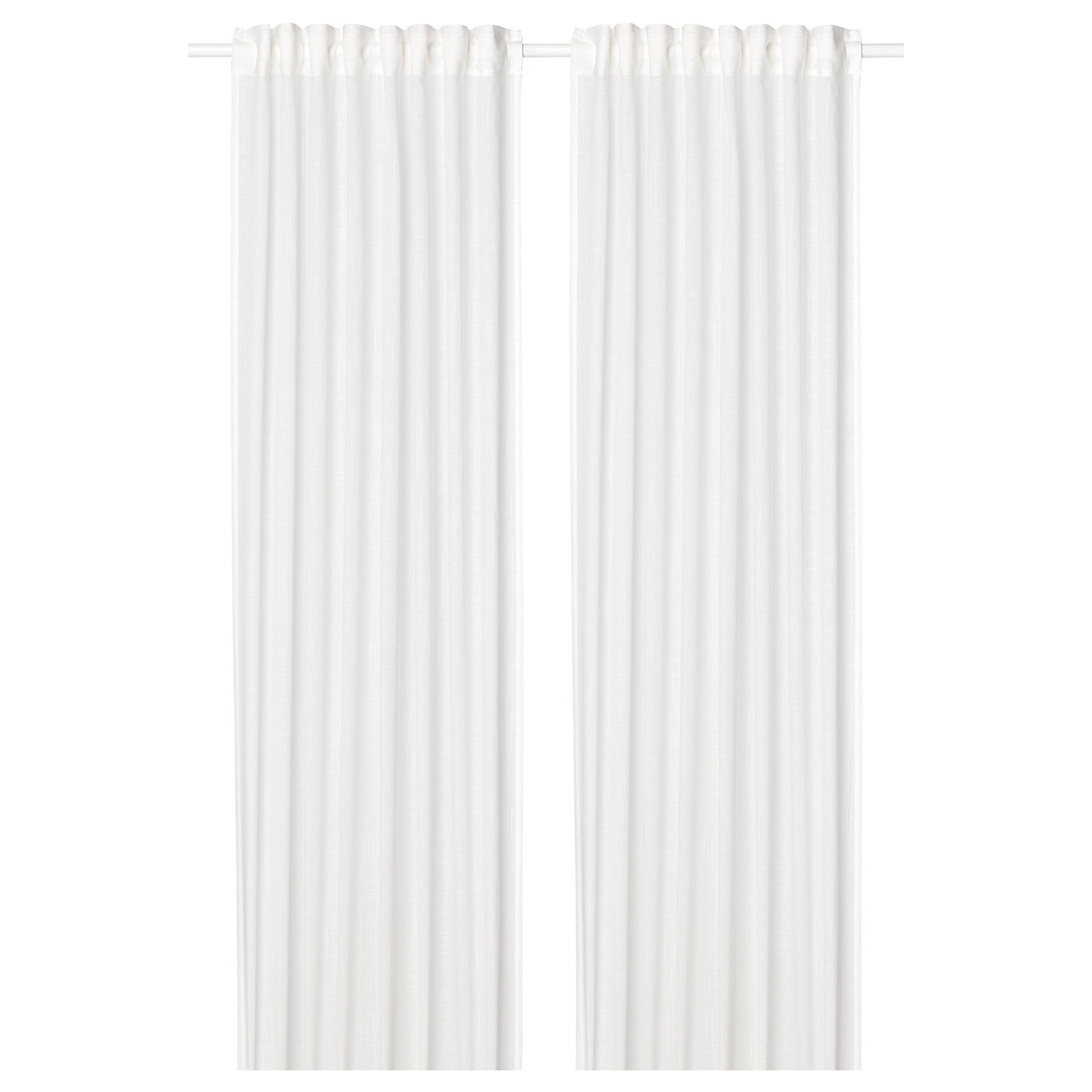 SILVERLÖNN, διαφανής κουρτίνα, 2 τεμ. 145x300 cm, 204.910.40