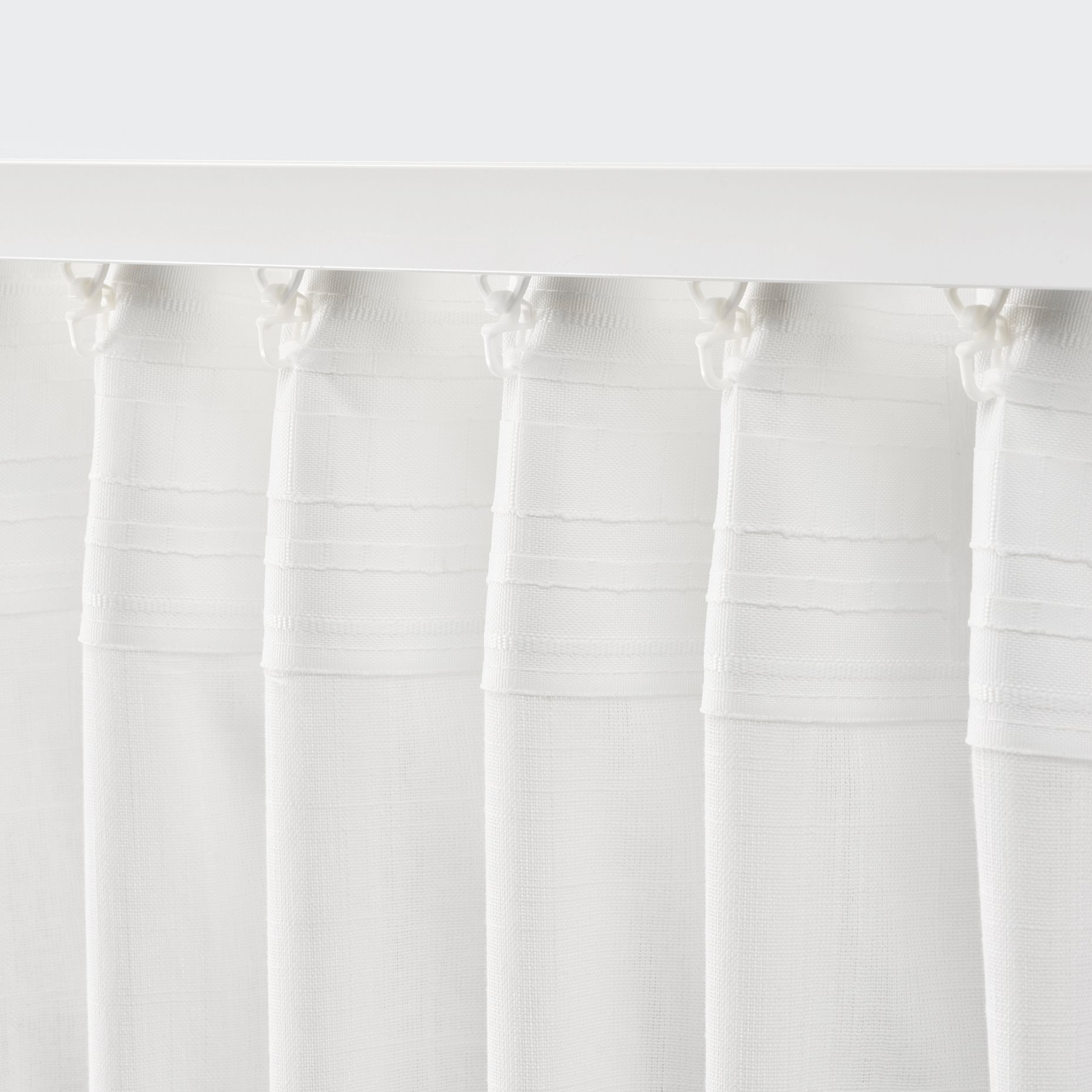 SILVERLÖNN, διαφανής κουρτίνα, 2 τεμ. 145x300 cm, 204.910.40