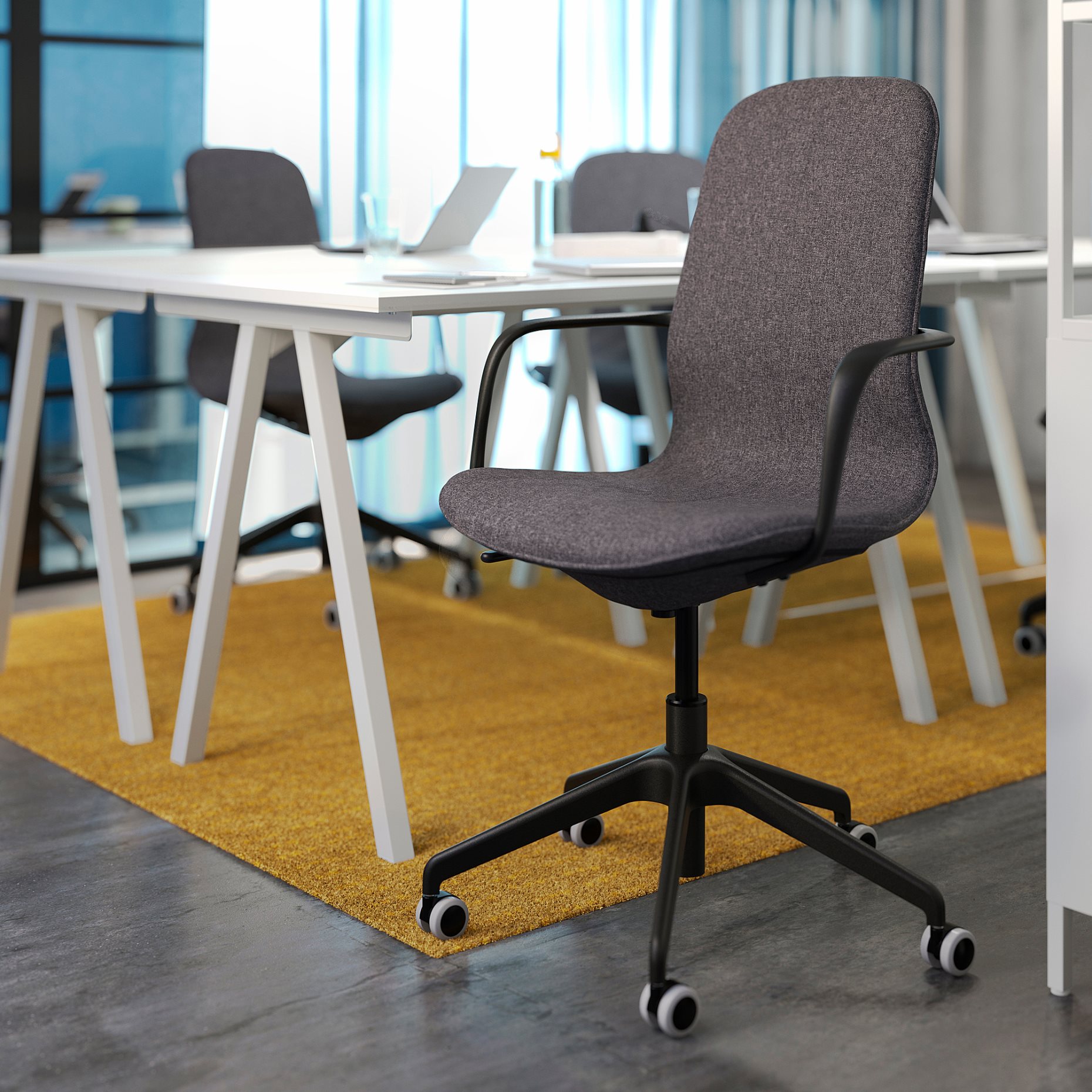LÅNGFJÄLL, swivel chair, 291.780.74