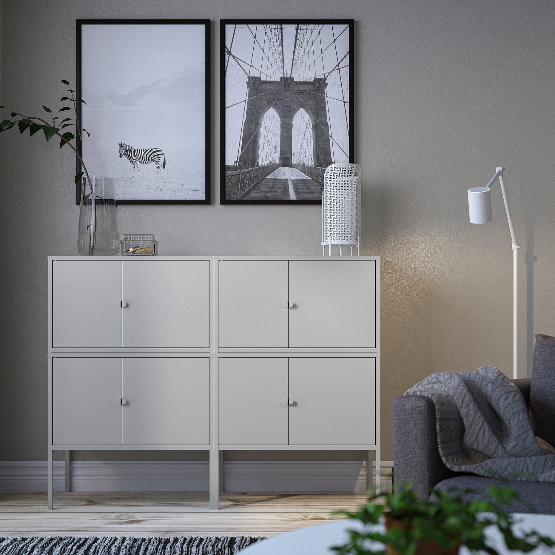 LIXHULT, cabinet combination, 292.791.86
