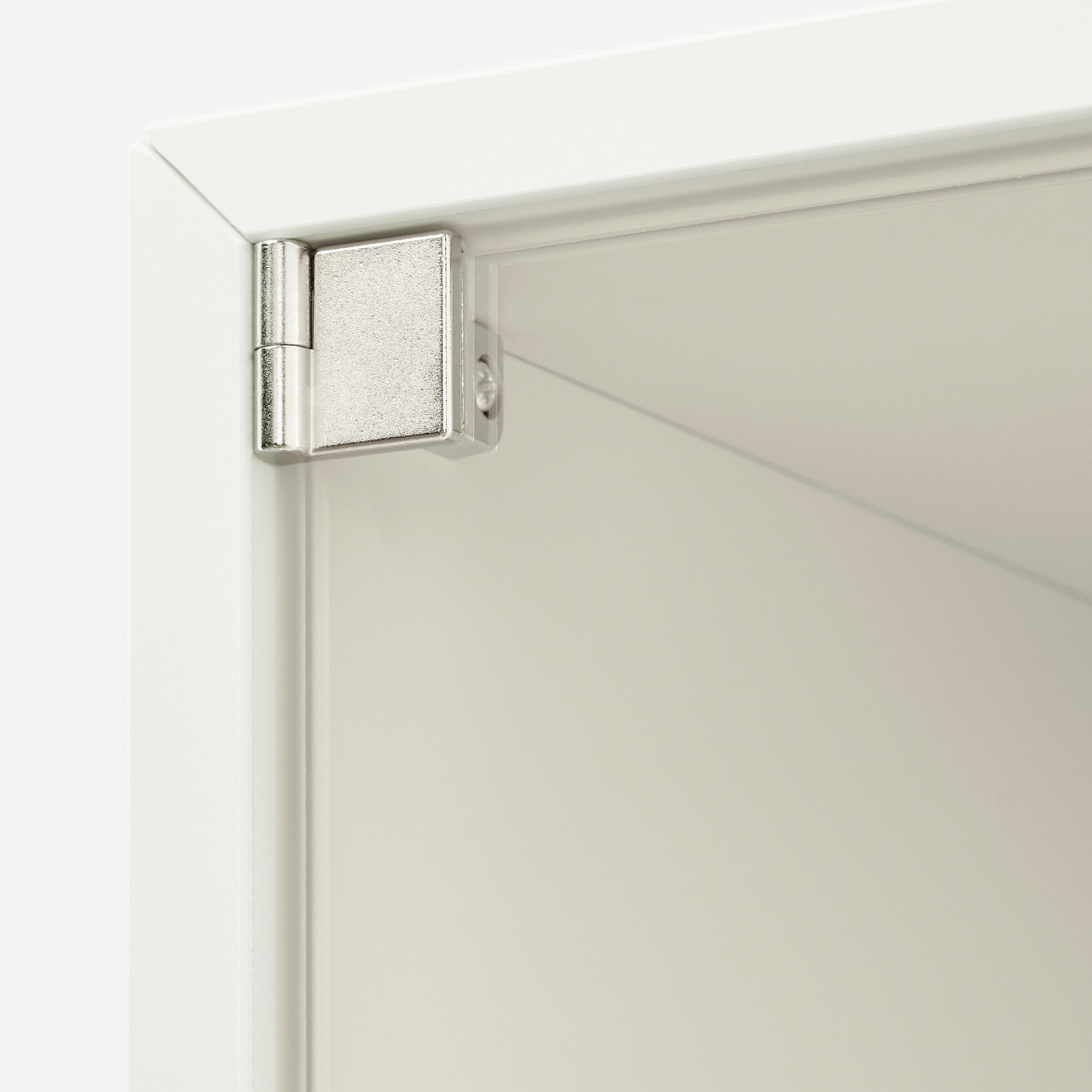 EKET, wall cabinet with glass door, 293.363.56