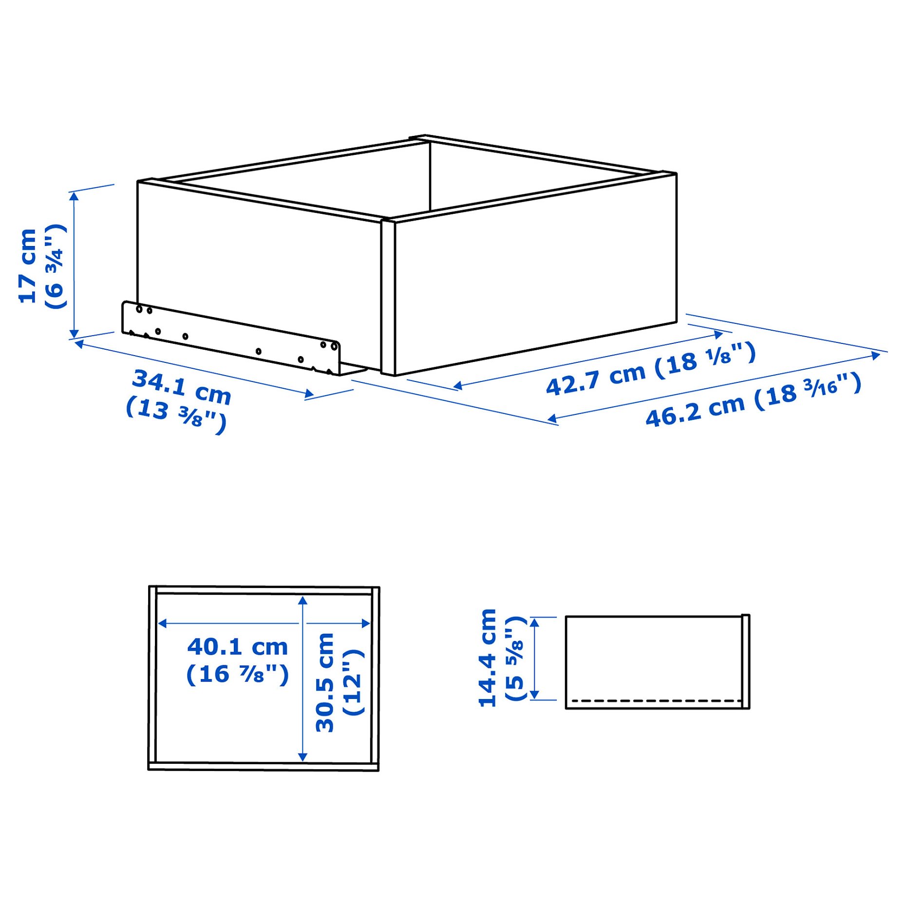 KOMPLEMENT, drawer, 302.467.22