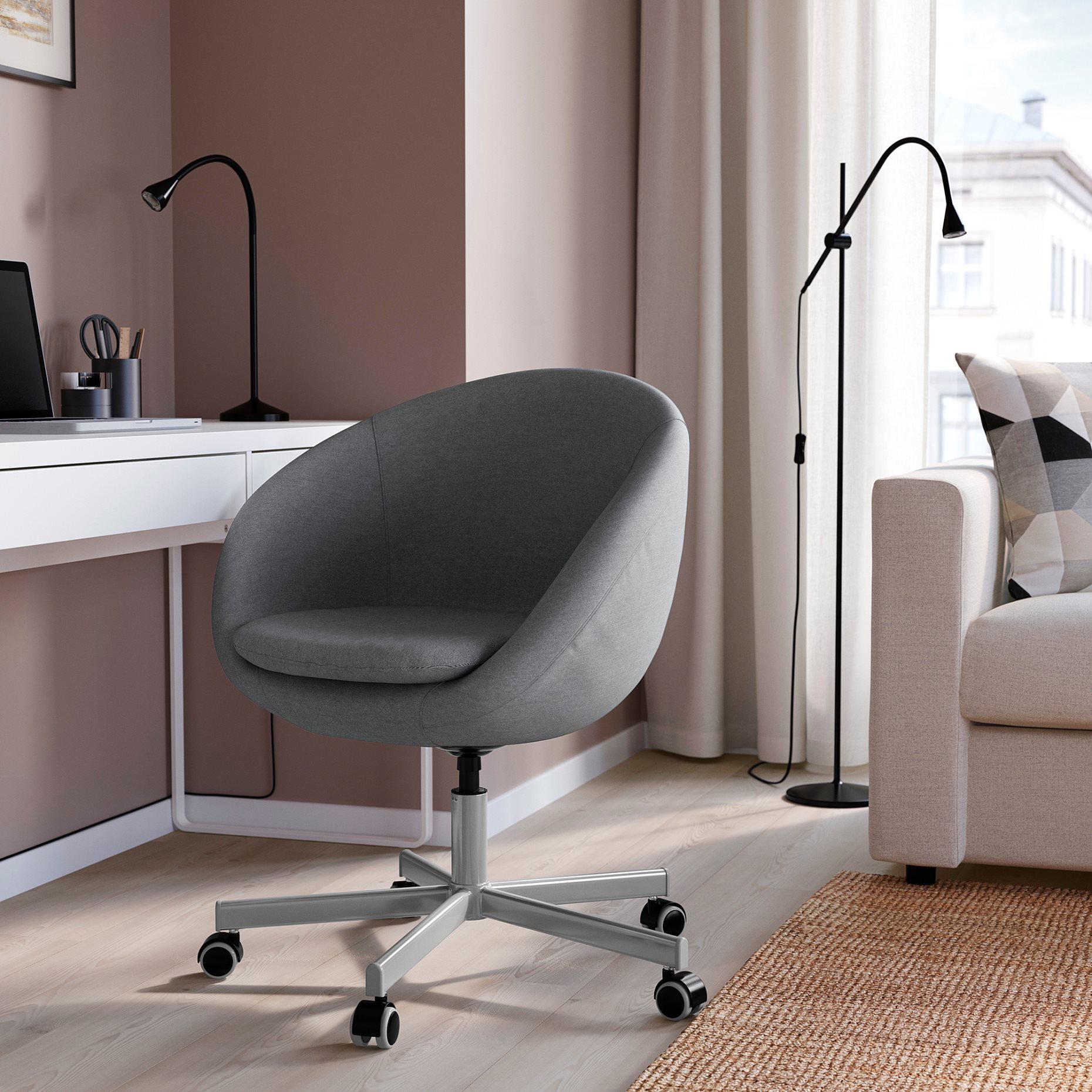 SKRUVSTA, swivel chair, 302.800.04