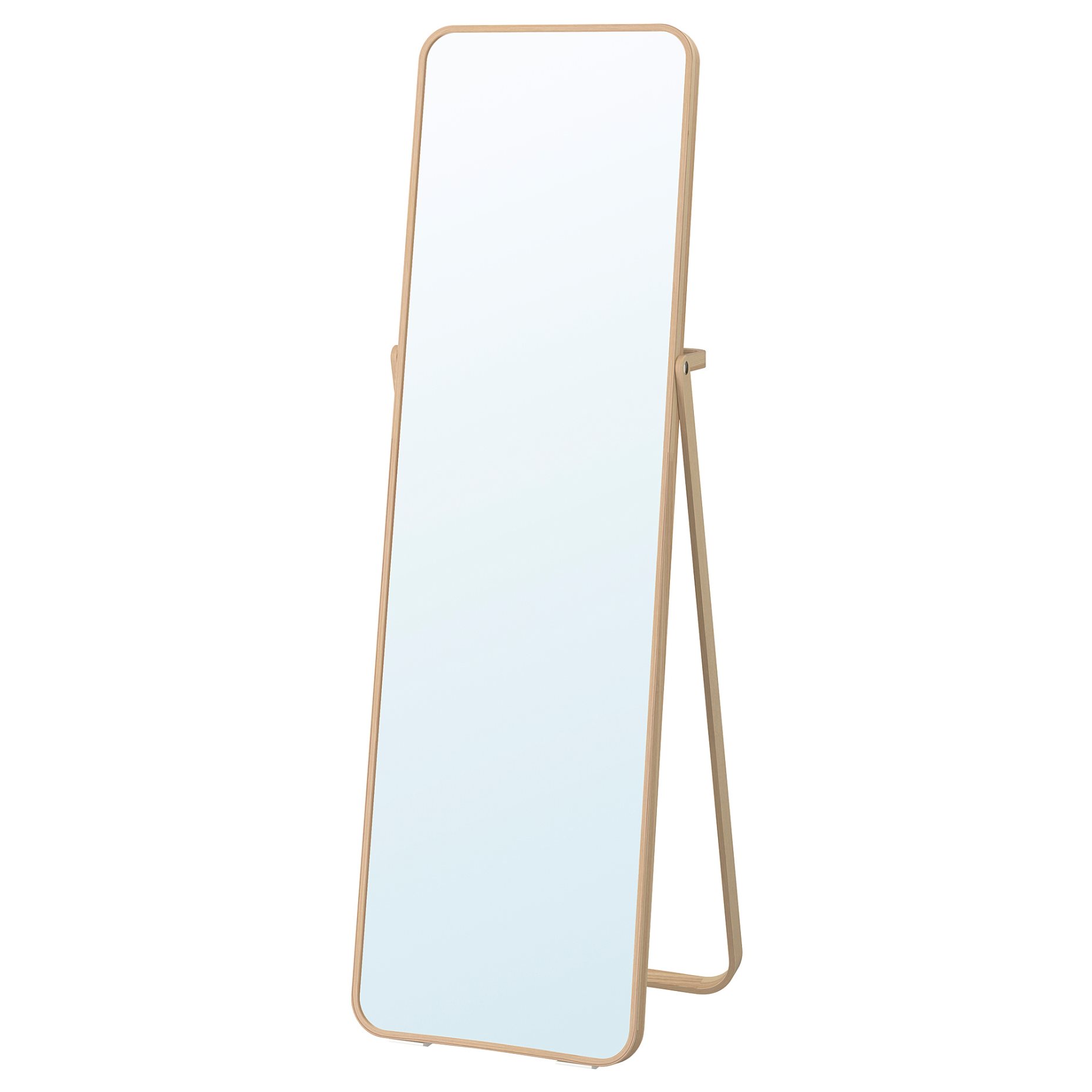 IKORNNES, standing mirror, 52x167 cm, 302.983.96