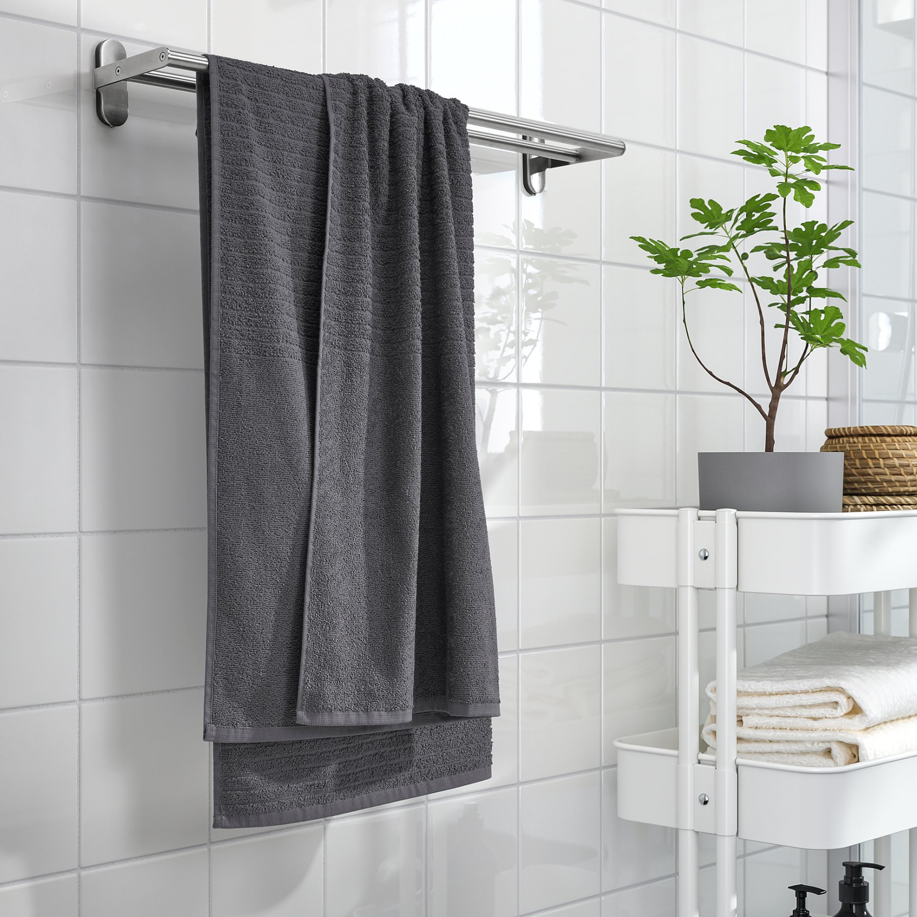 VÅGSJÖN, bath towel, 303.536.08