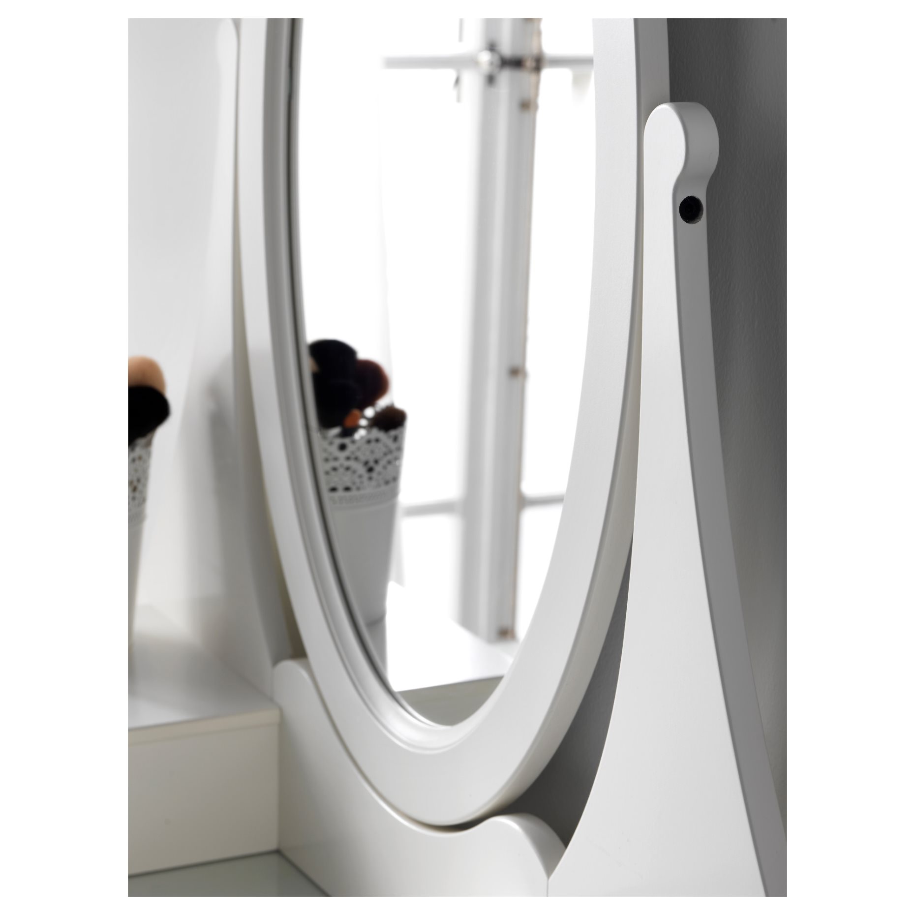 HEMNES, dressing table with mirror, 303.744.13