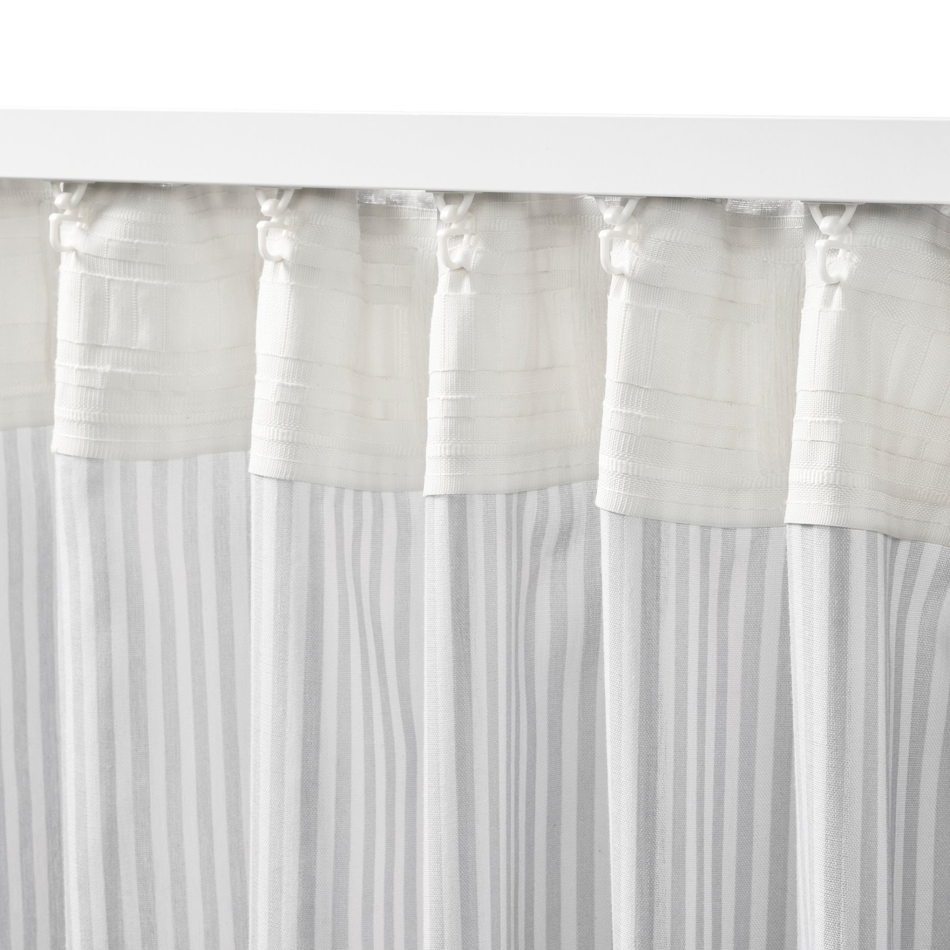 BYMOTT, curtains 120x300 cm, 1 pair, 304.666.86