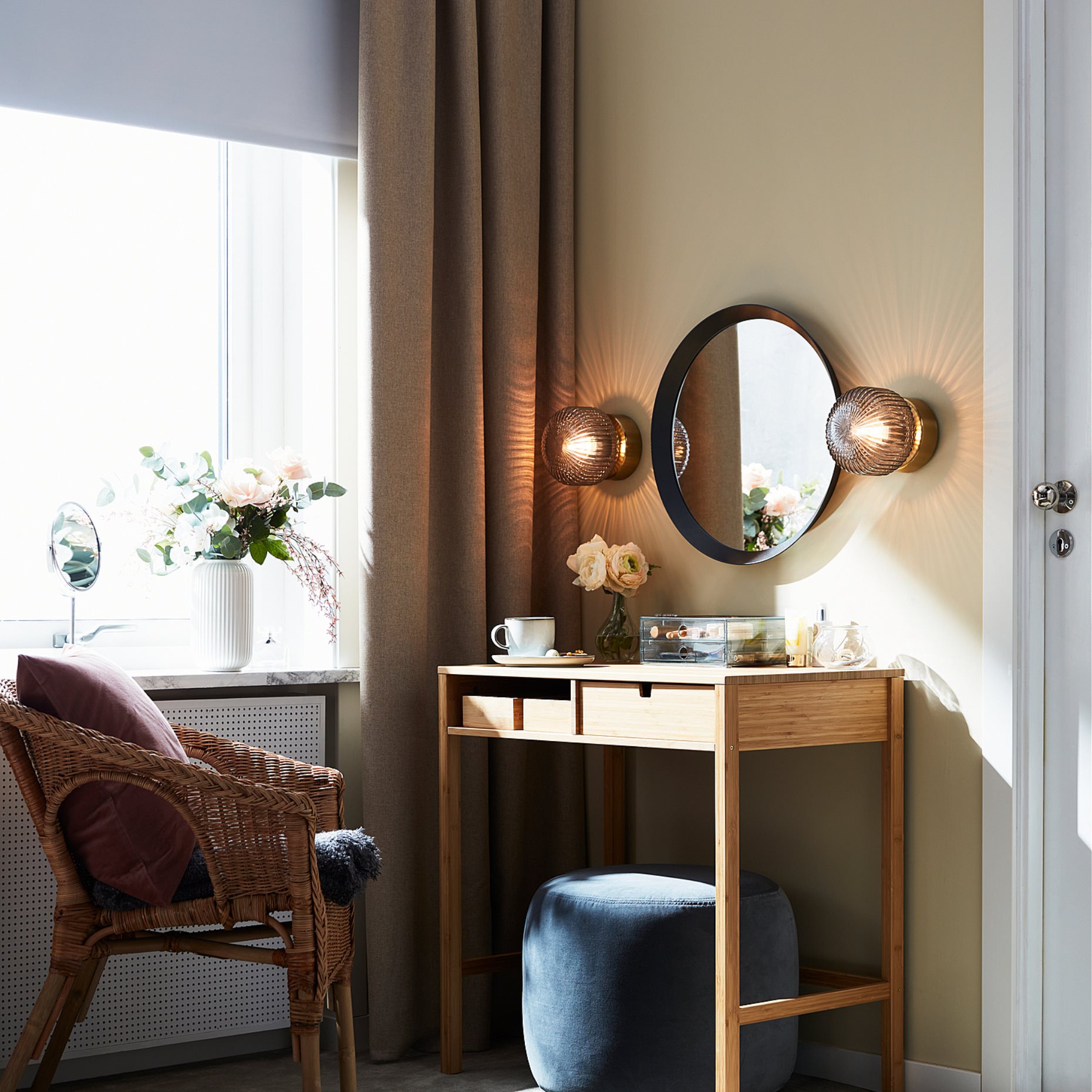 SOLKLINT, wall lamp, wired-in installation, 304.720.22