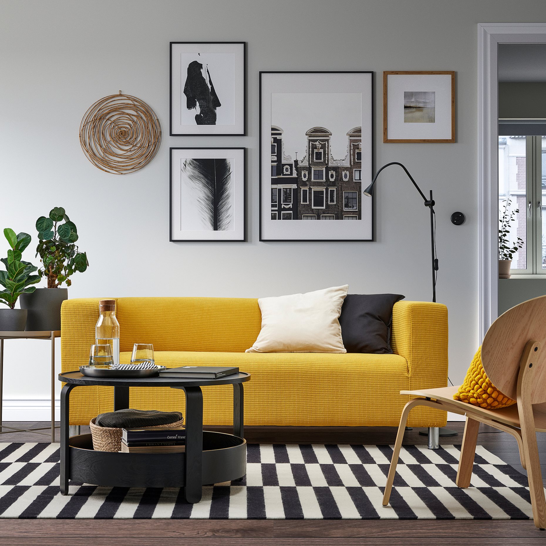BORGEBY, τραπέζι μέσης, 70 cm, 305.003.55