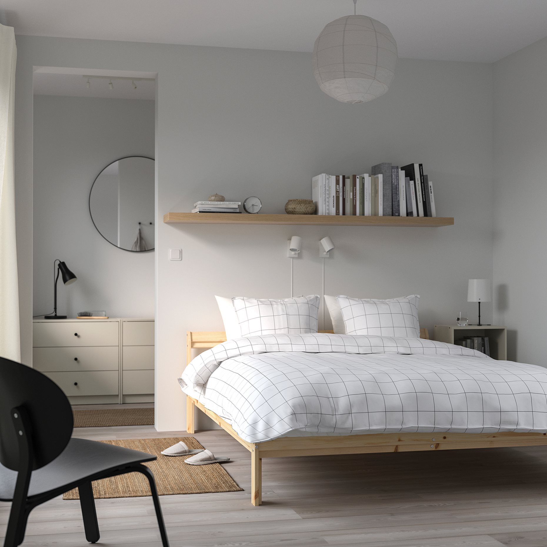 NEIDEN, bed frame, 140X200 cm, 392.486.08
