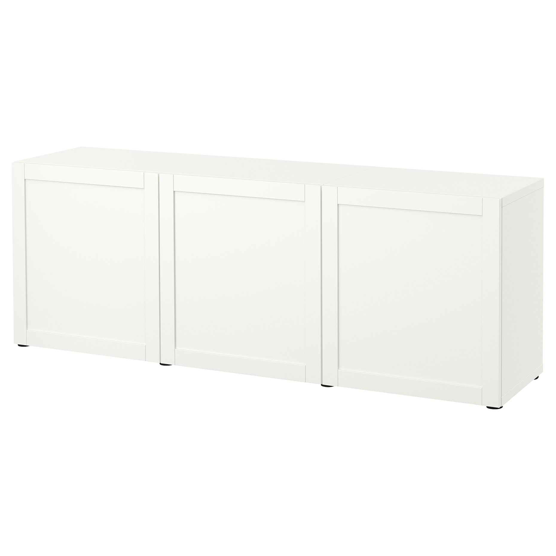 BESTÅ, storage combination with doors, 180x42x65 cm, 393.250.03