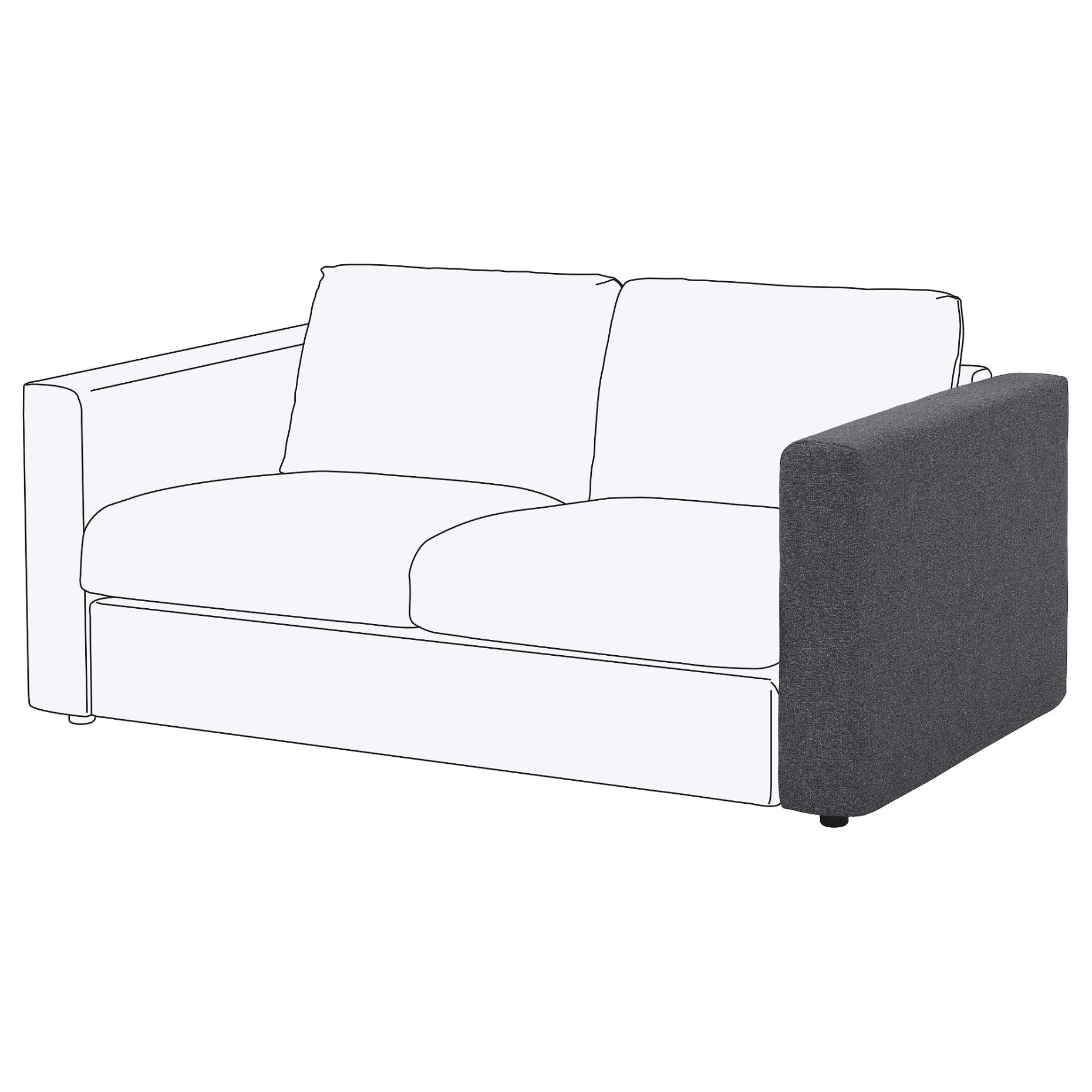 VIMLE, armrest, 393.924.79