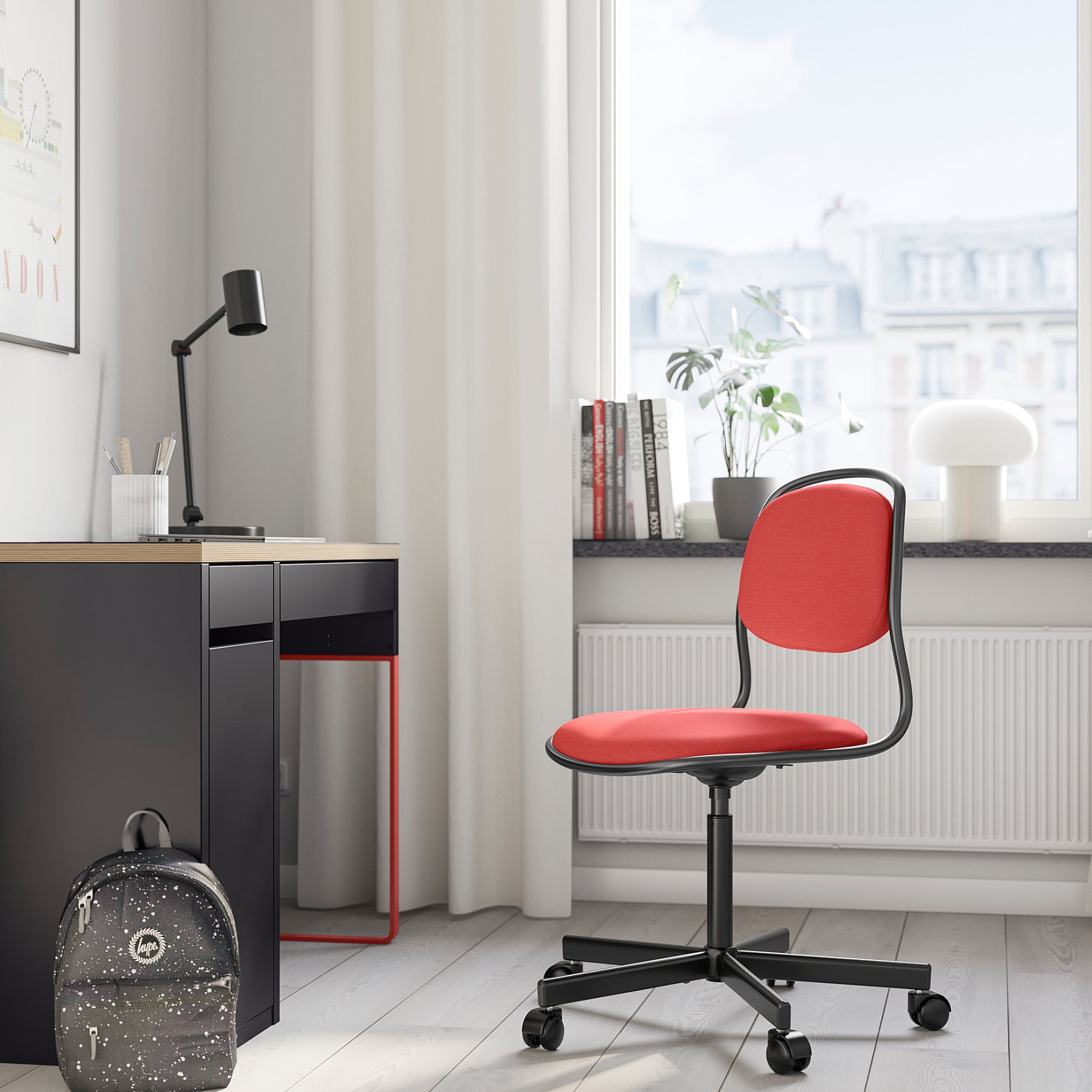 ÖRFJÄLL, swivel chair, 395.010.77