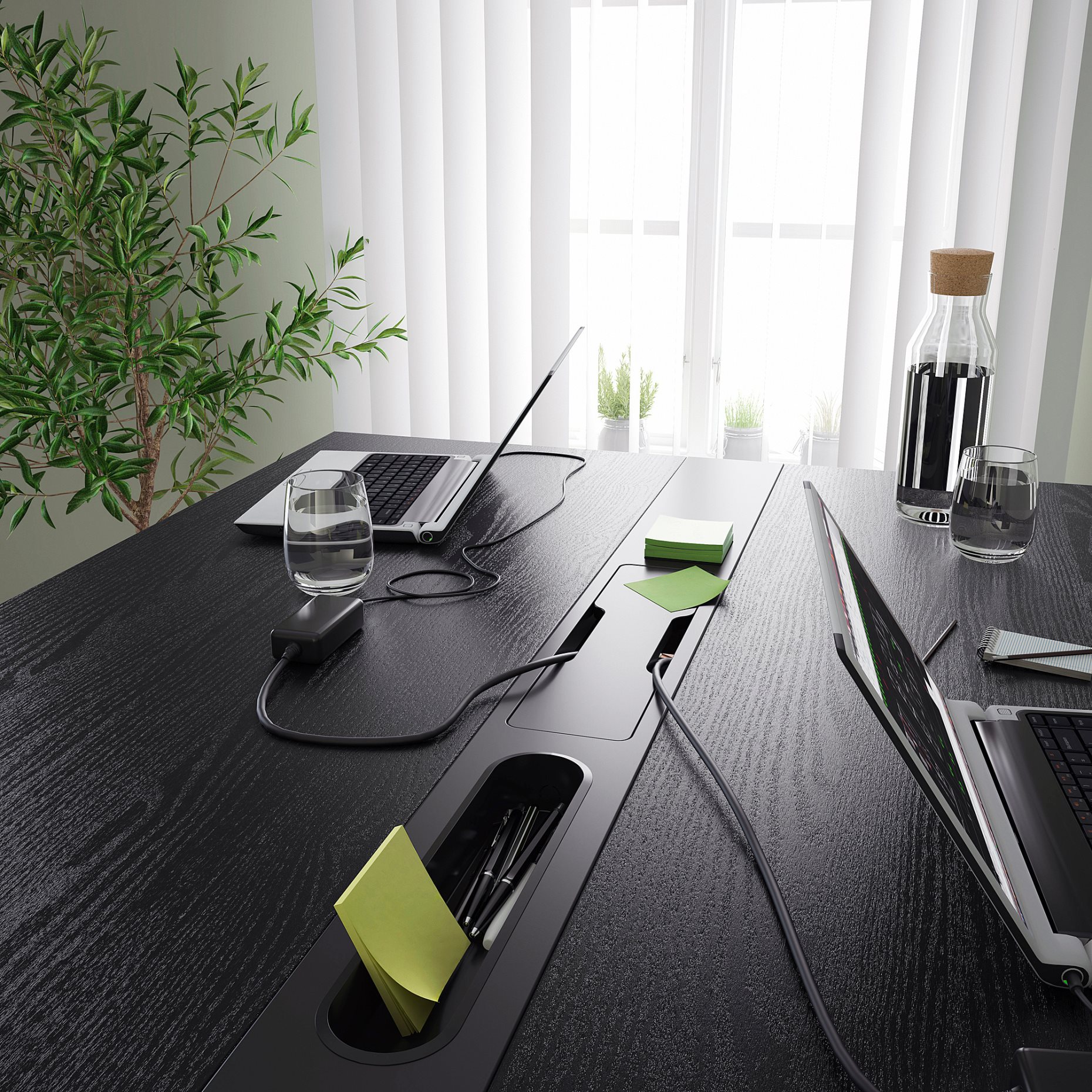 MITTZON, conference table, 140x108x105 cm, 395.334.55