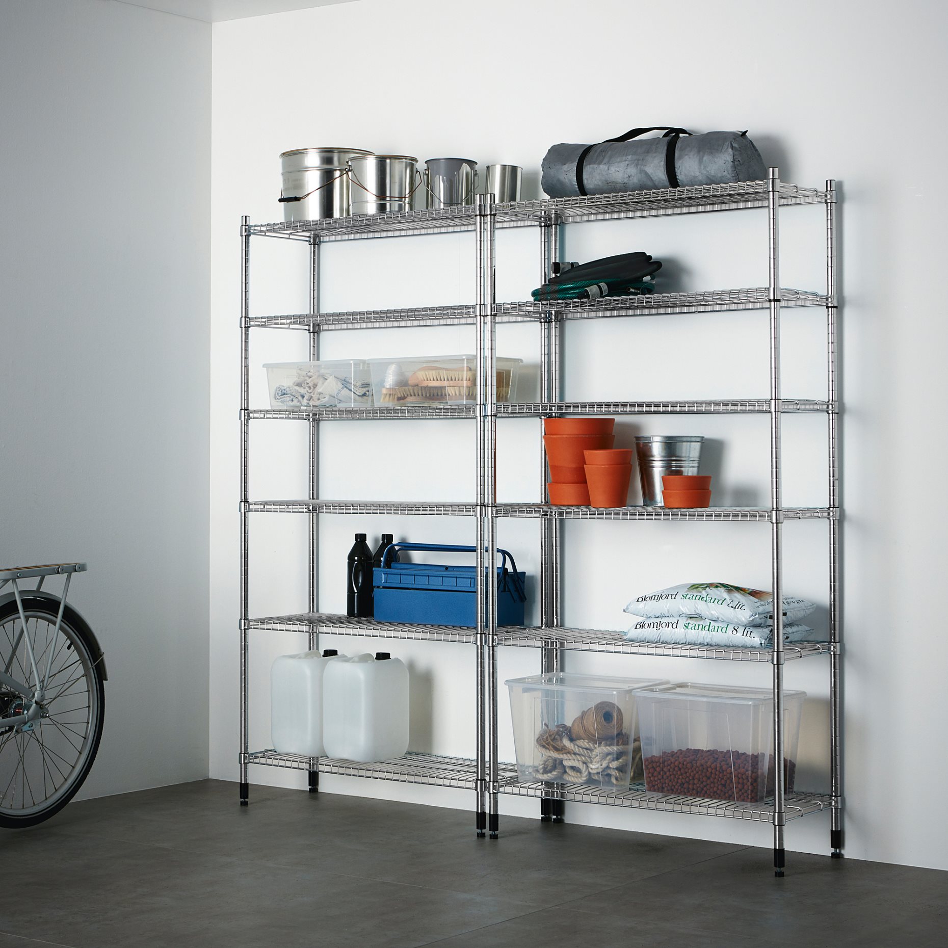 OMAR, 2 shelf sections, 398.290.89