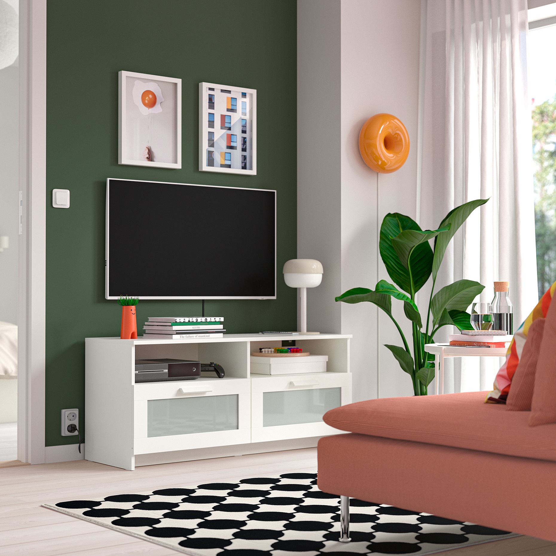 BRIMNES, TV bench, 403.376.94